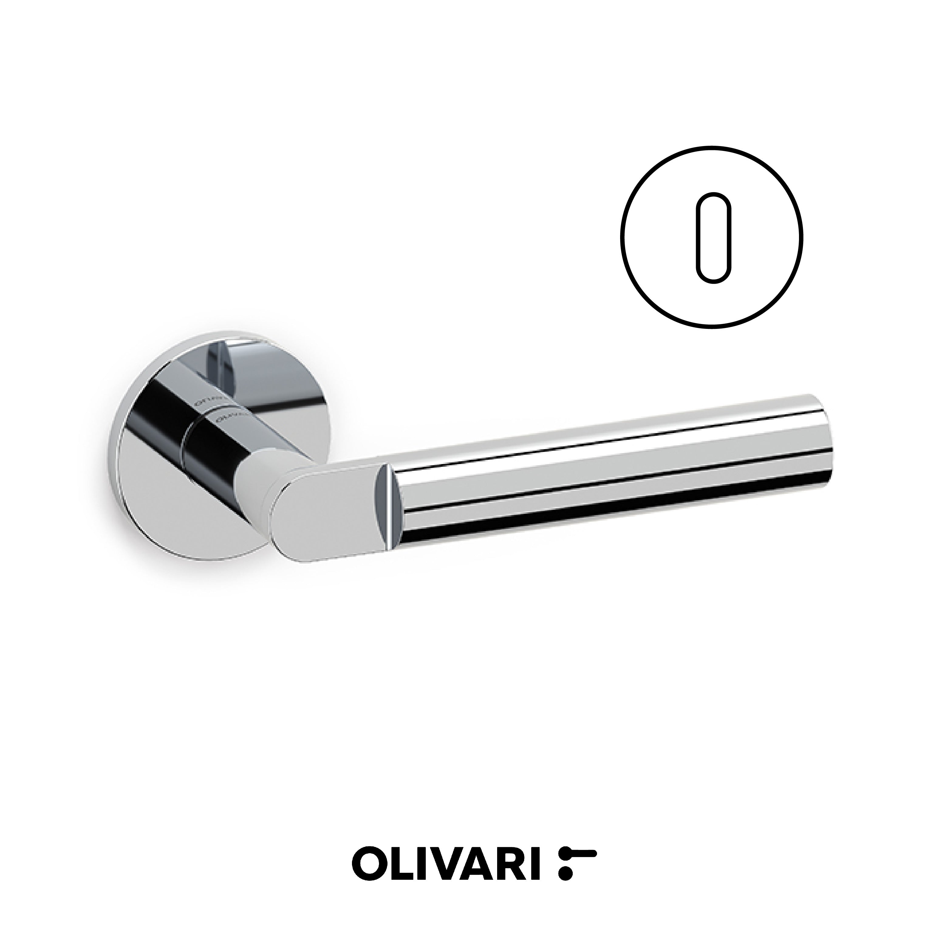 Lipstick - Olivari Maniglia per porta interna - Imhoff Handles