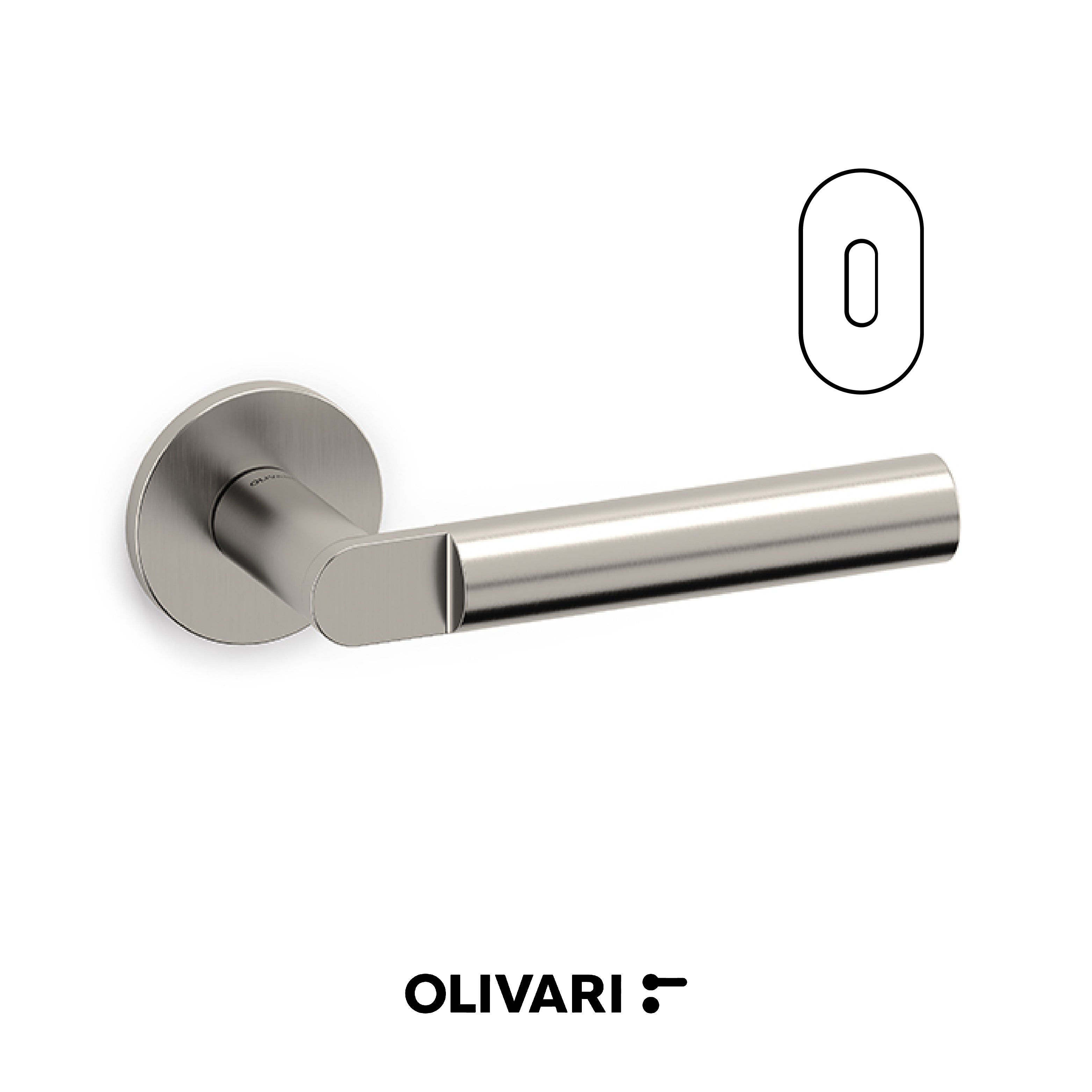 Lipstick - Olivari Maniglia per porta interna - Imhoff Handles
