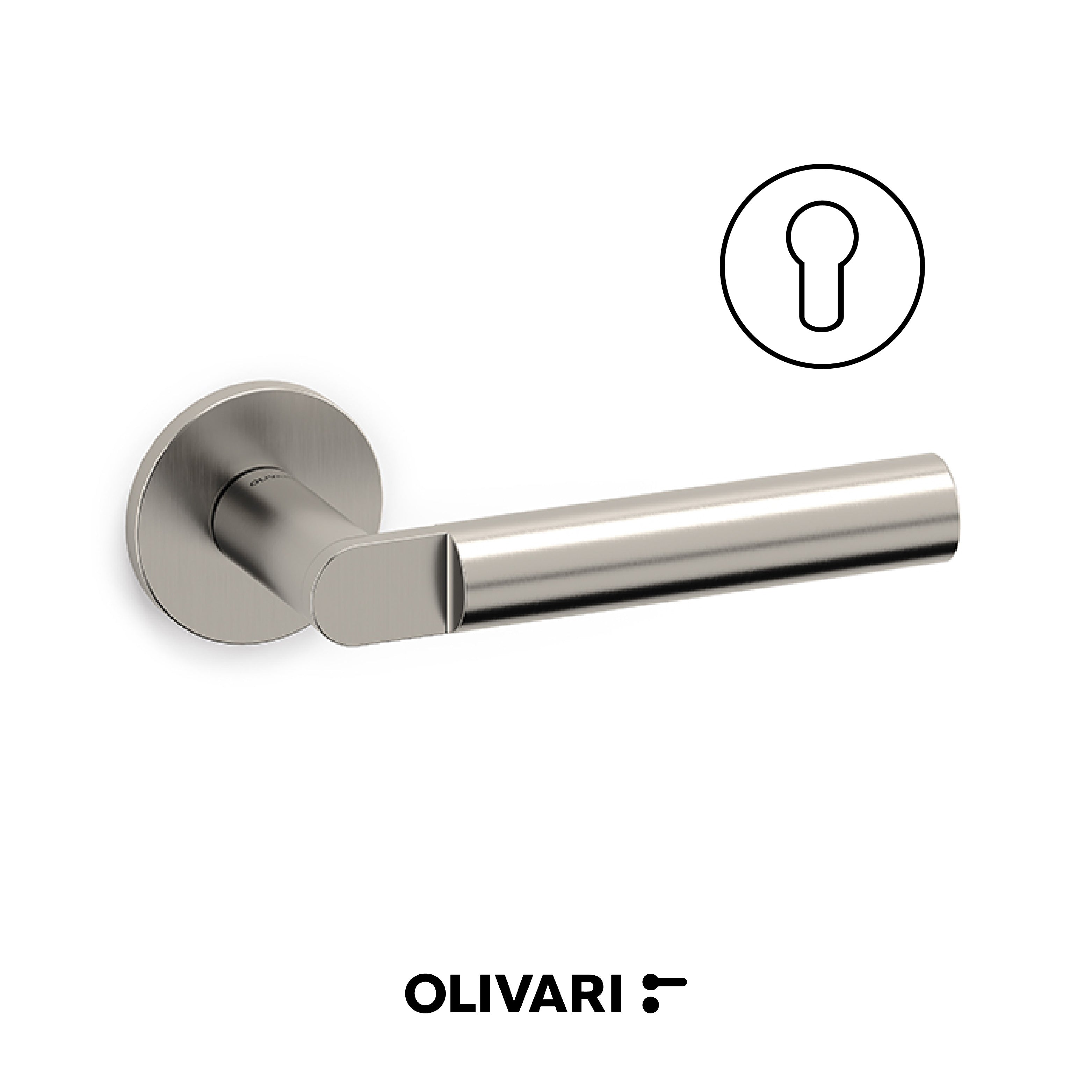 Lipstick - Olivari Maniglia per porta interna - Imhoff Handles