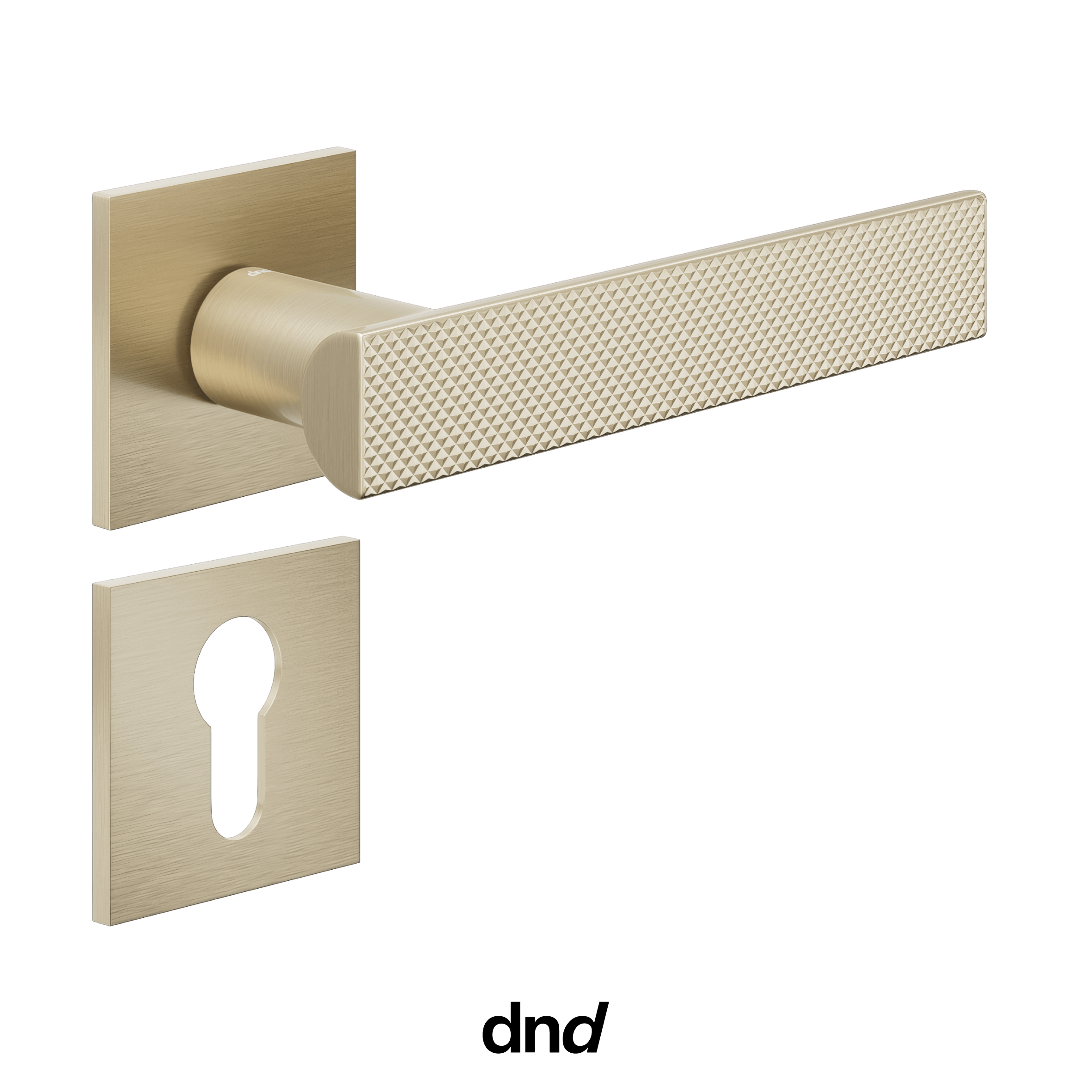 Anik Brilliant 02 - DND Maniglia per porta interna - Imhoff Handles