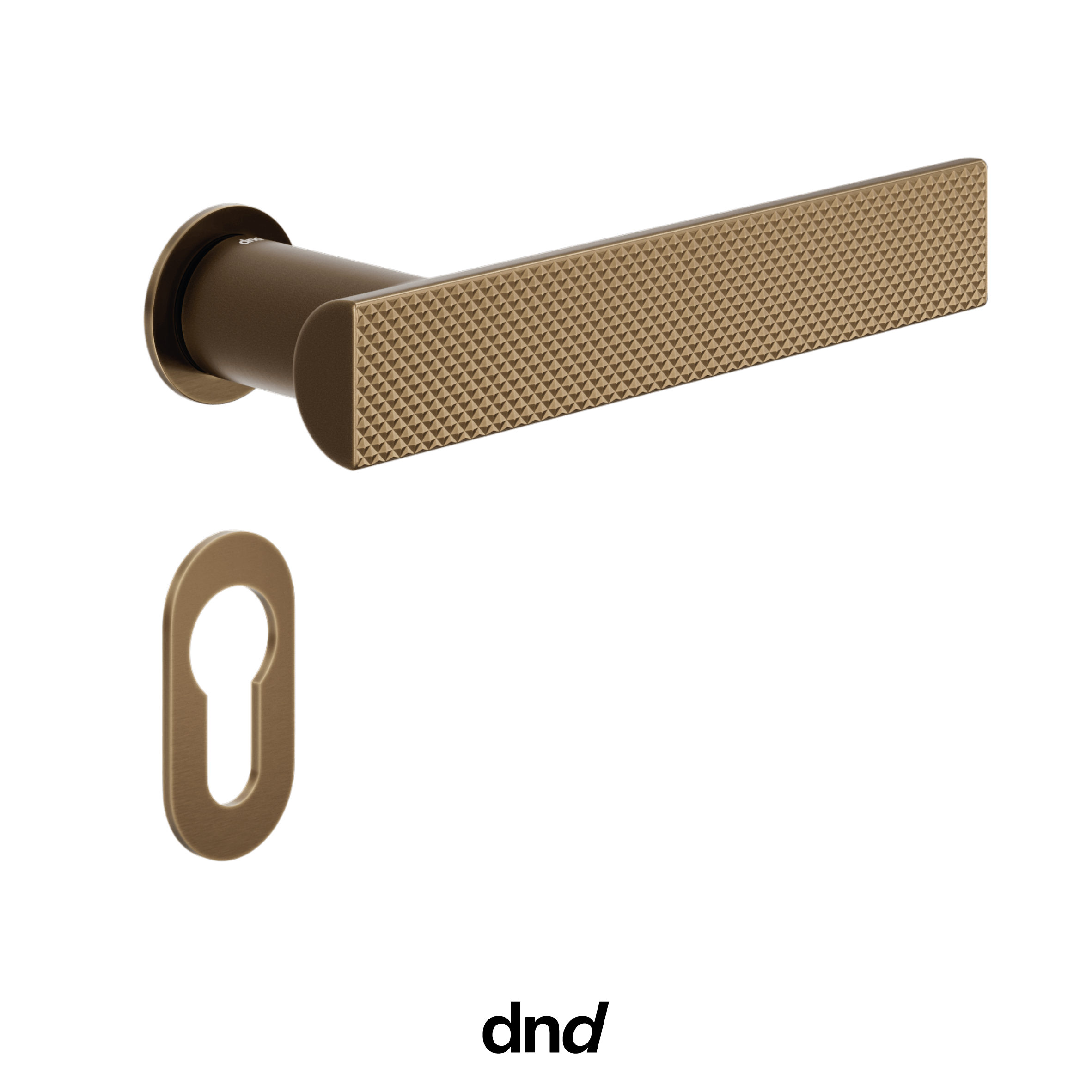Anik Brilliant - DND Maniglia per porta interna - Imhoff Handles