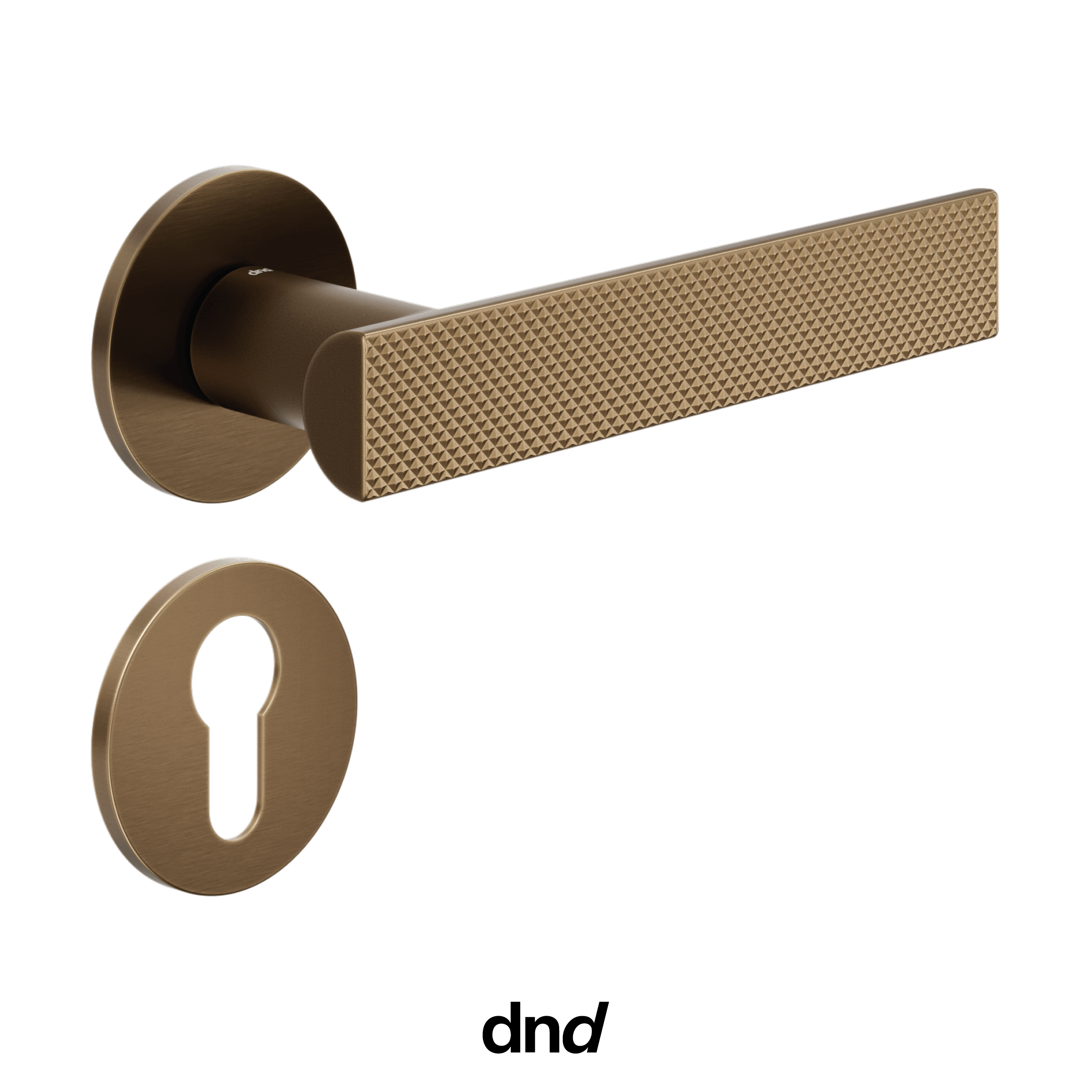 Anik Brilliant - DND Maniglia per porta interna - Imhoff Handles