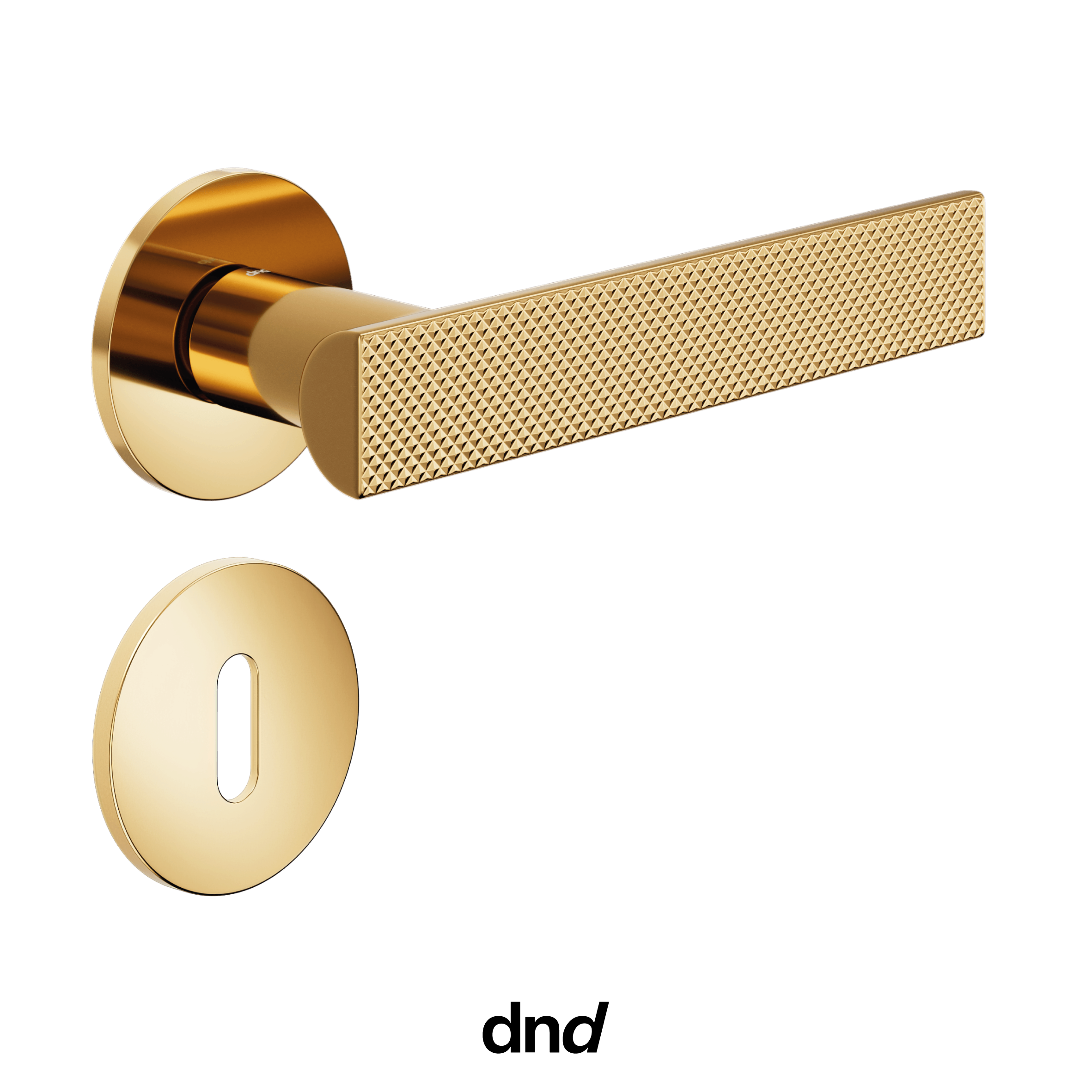 Anik Brilliant - DND Maniglia per porta interna - Imhoff Handles