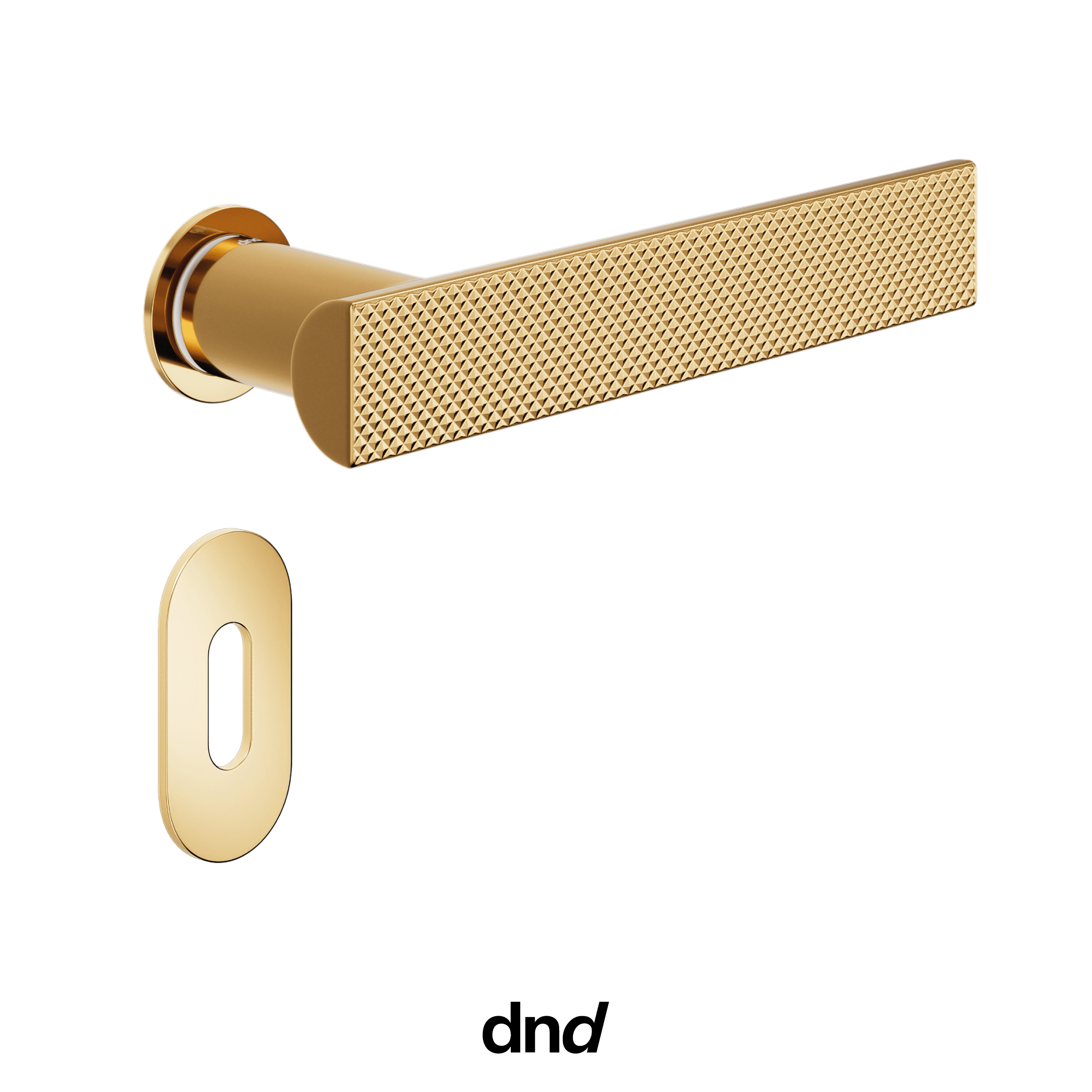 Anik Brilliant - DND Maniglia per porta interna - Imhoff Handles