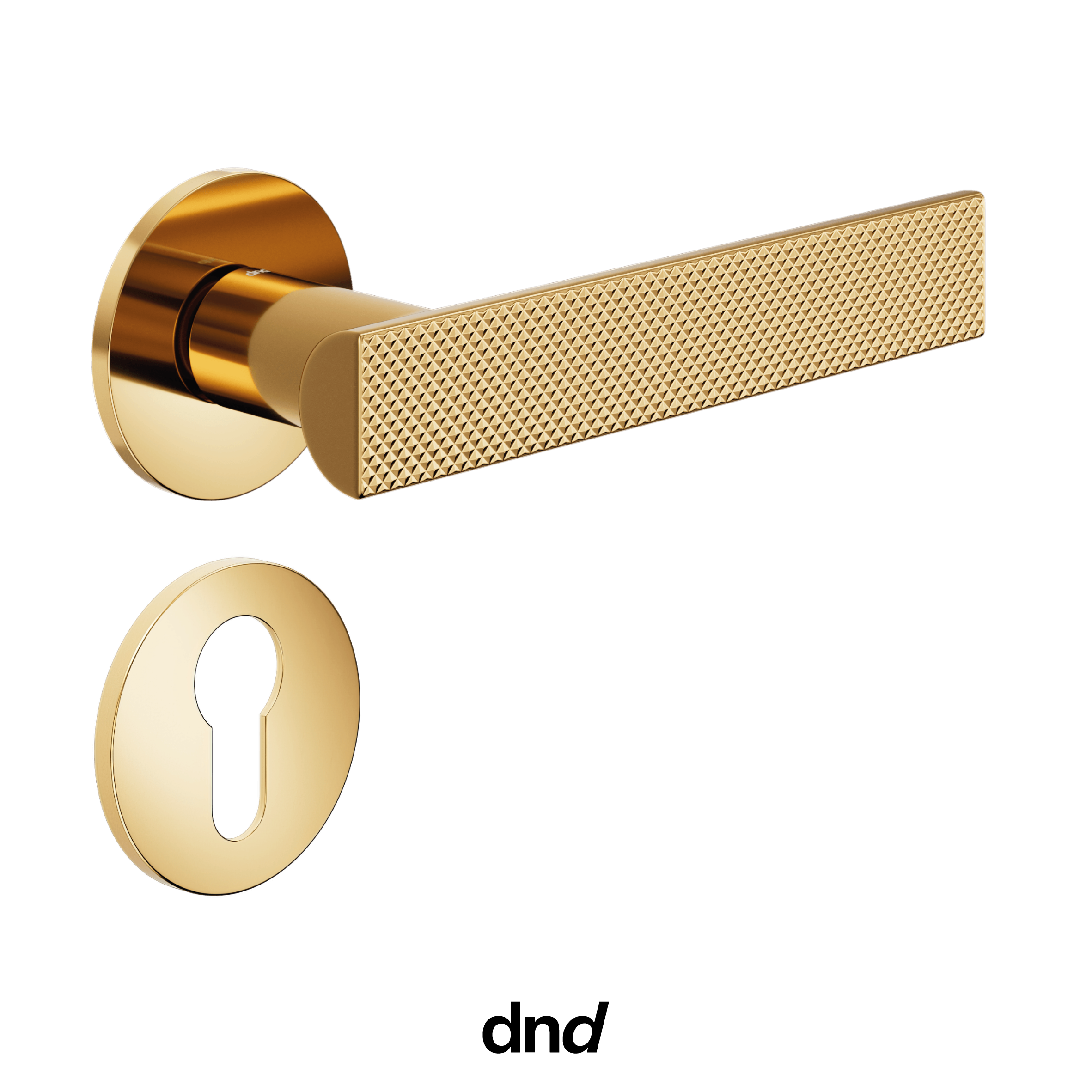 Anik Brilliant - DND Maniglia per porta interna - Imhoff Handles