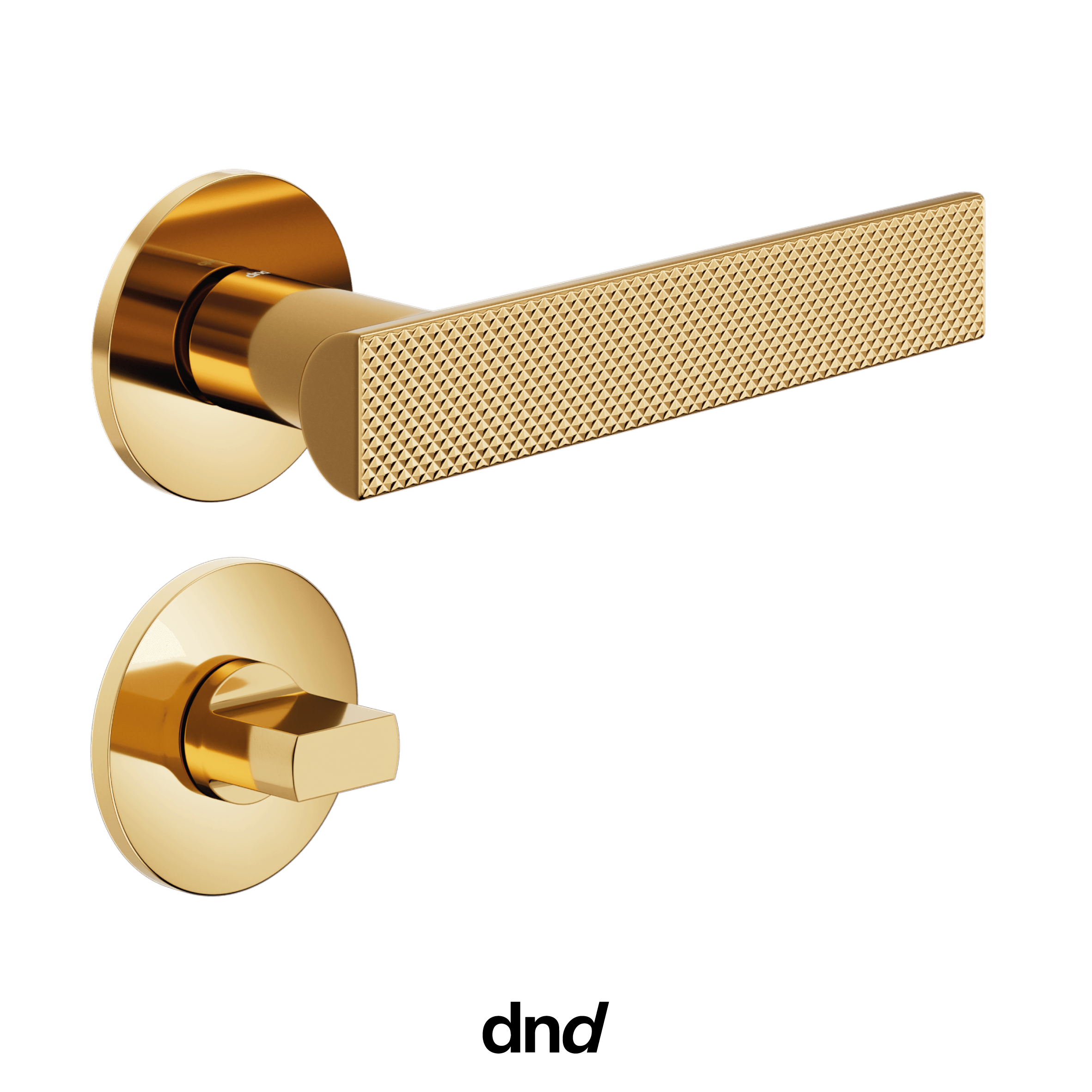 Anik Brilliant - DND Maniglia per porta interna - Imhoff Handles
