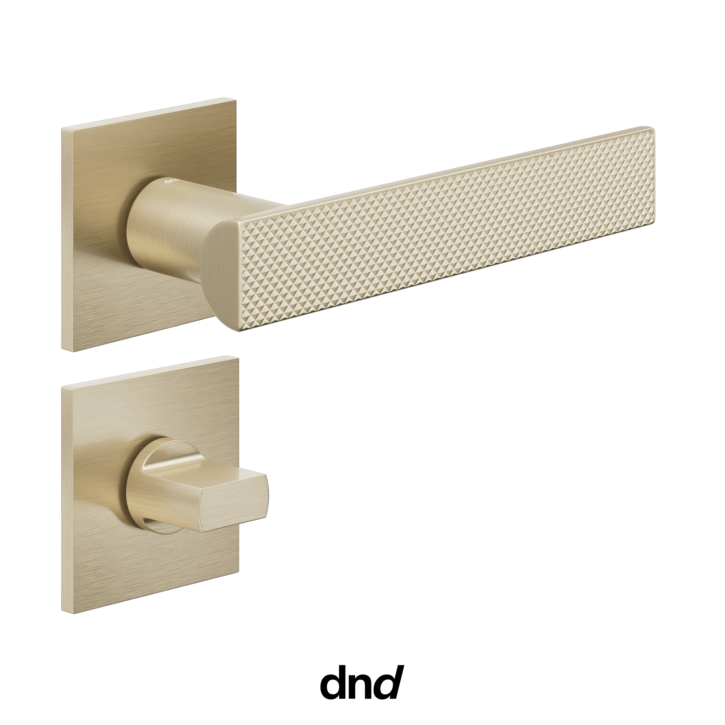 Anik Brilliant 02 - DND Maniglia per porta interna - Imhoff Handles