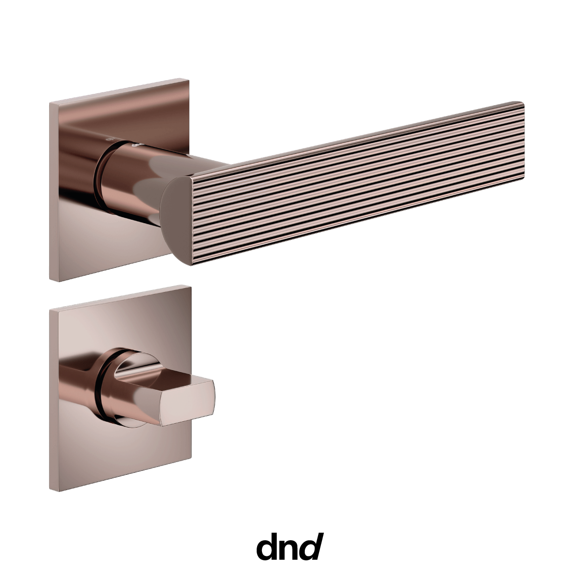 Anik Line 02 - DND Maniglia per porta interna - Imhoff Handles