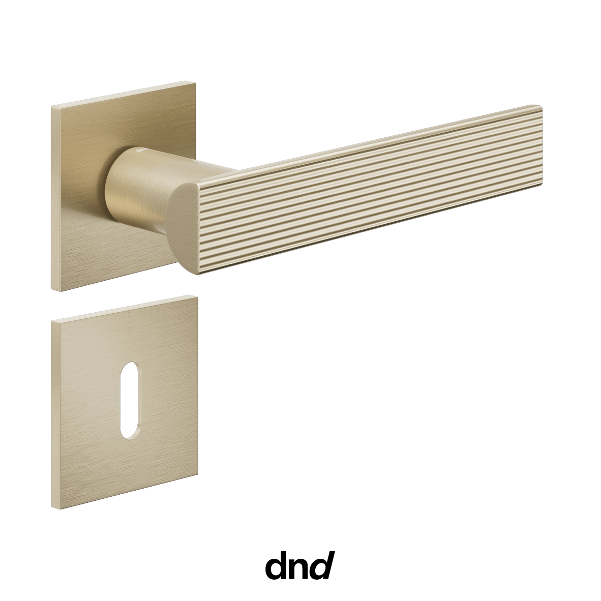 Anik Line 02 - DND Maniglia per porta interna - Imhoff Handles