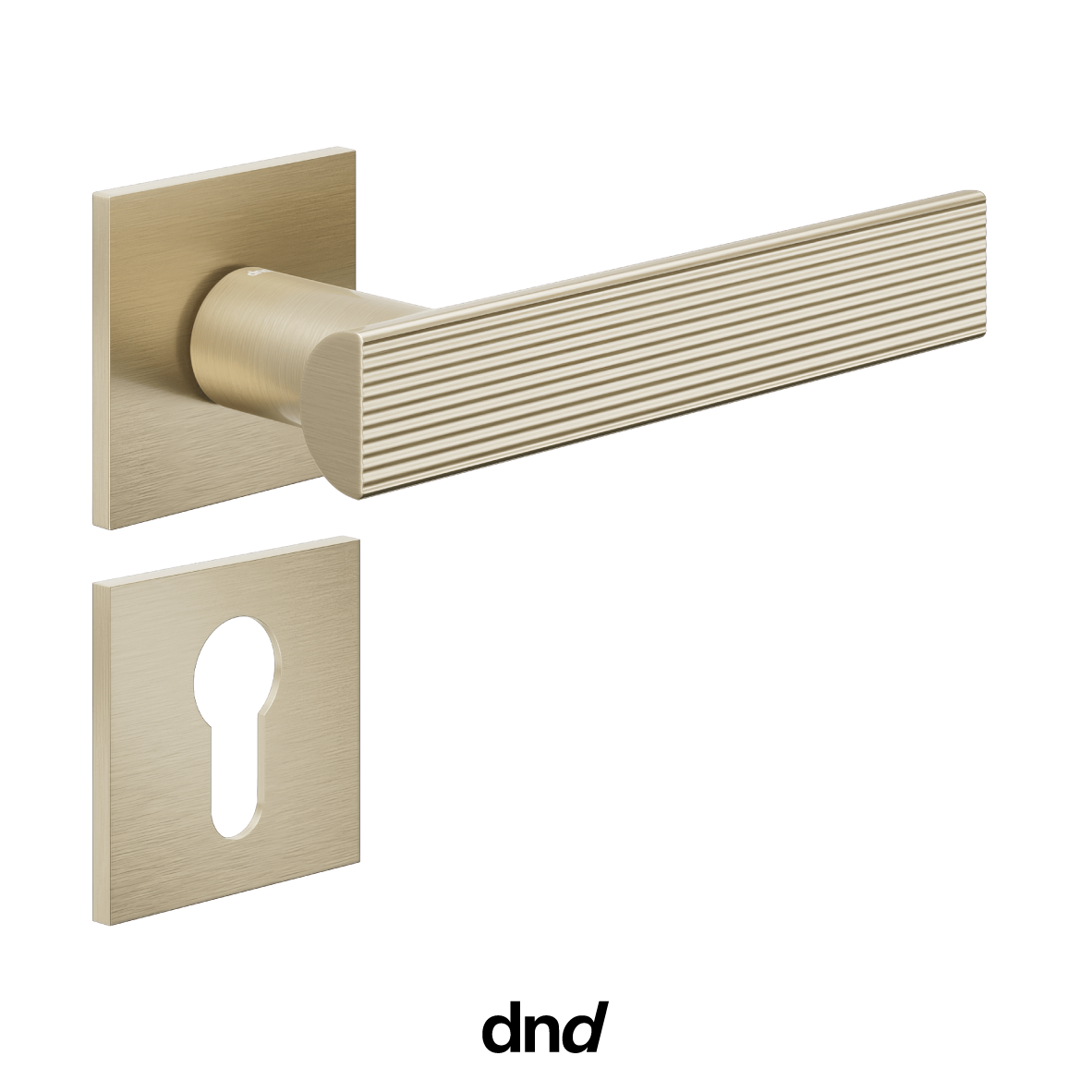 Anik Line 02 - DND Maniglia per porta interna - Imhoff Handles
