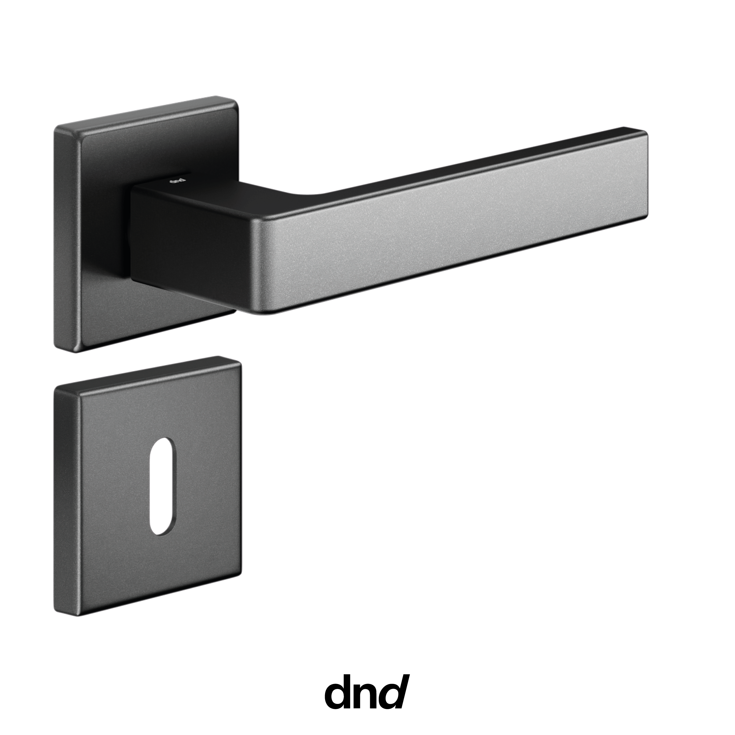 Quattro 02 - DND Maniglia per porta interna - Imhoff Handles