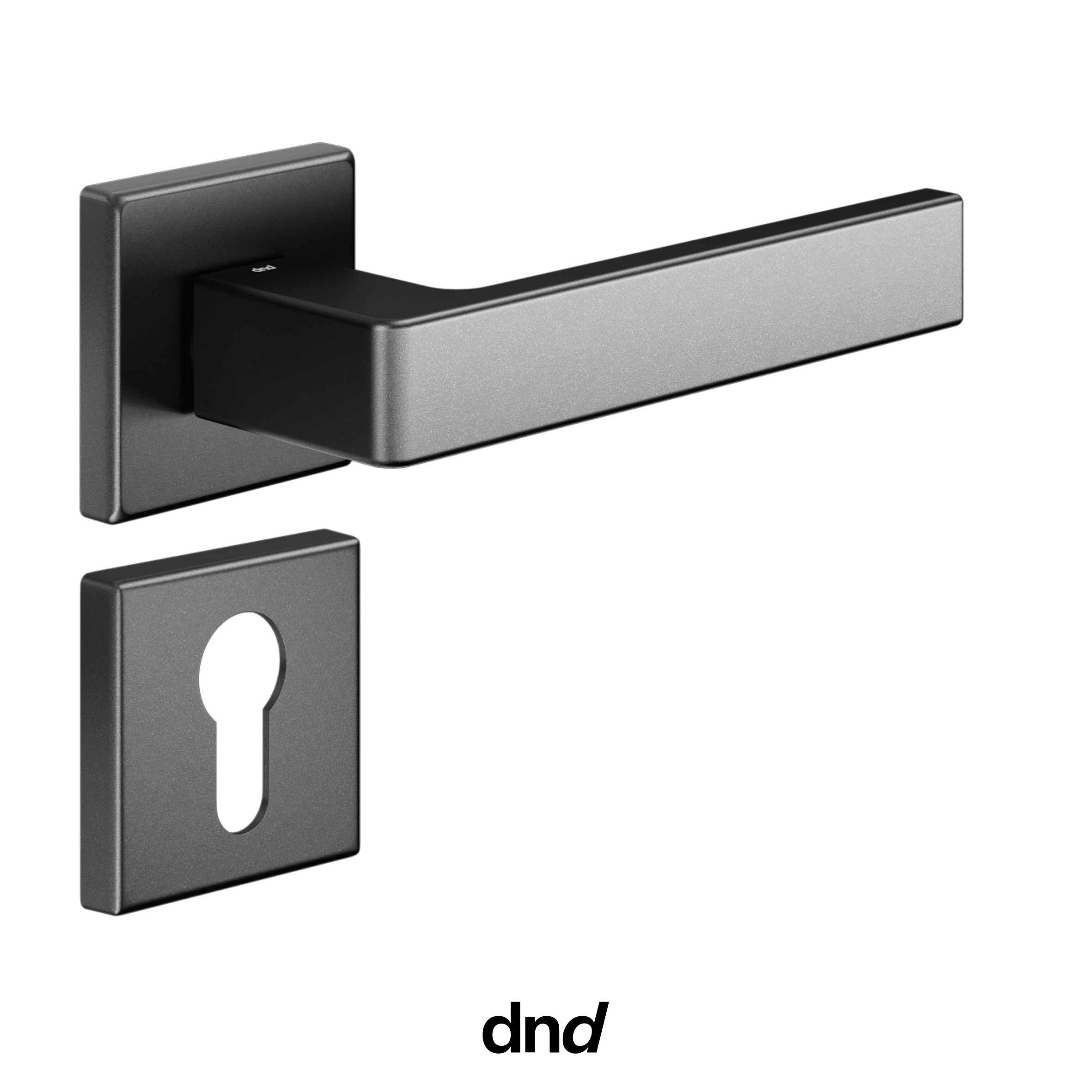 Quattro 02 - DND Maniglia per porta interna - Imhoff Handles