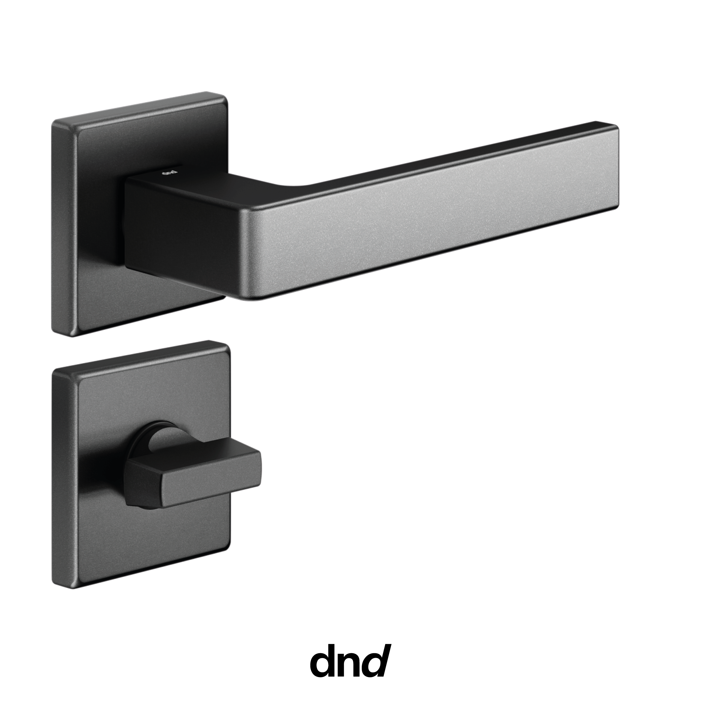 Quattro 02 - DND Maniglia per porta interna - Imhoff Handles