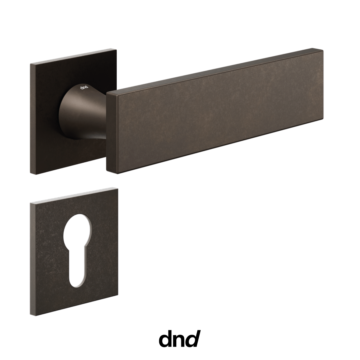 Aretè L 02 - DND Maniglia per porta interna - Imhoff Handles