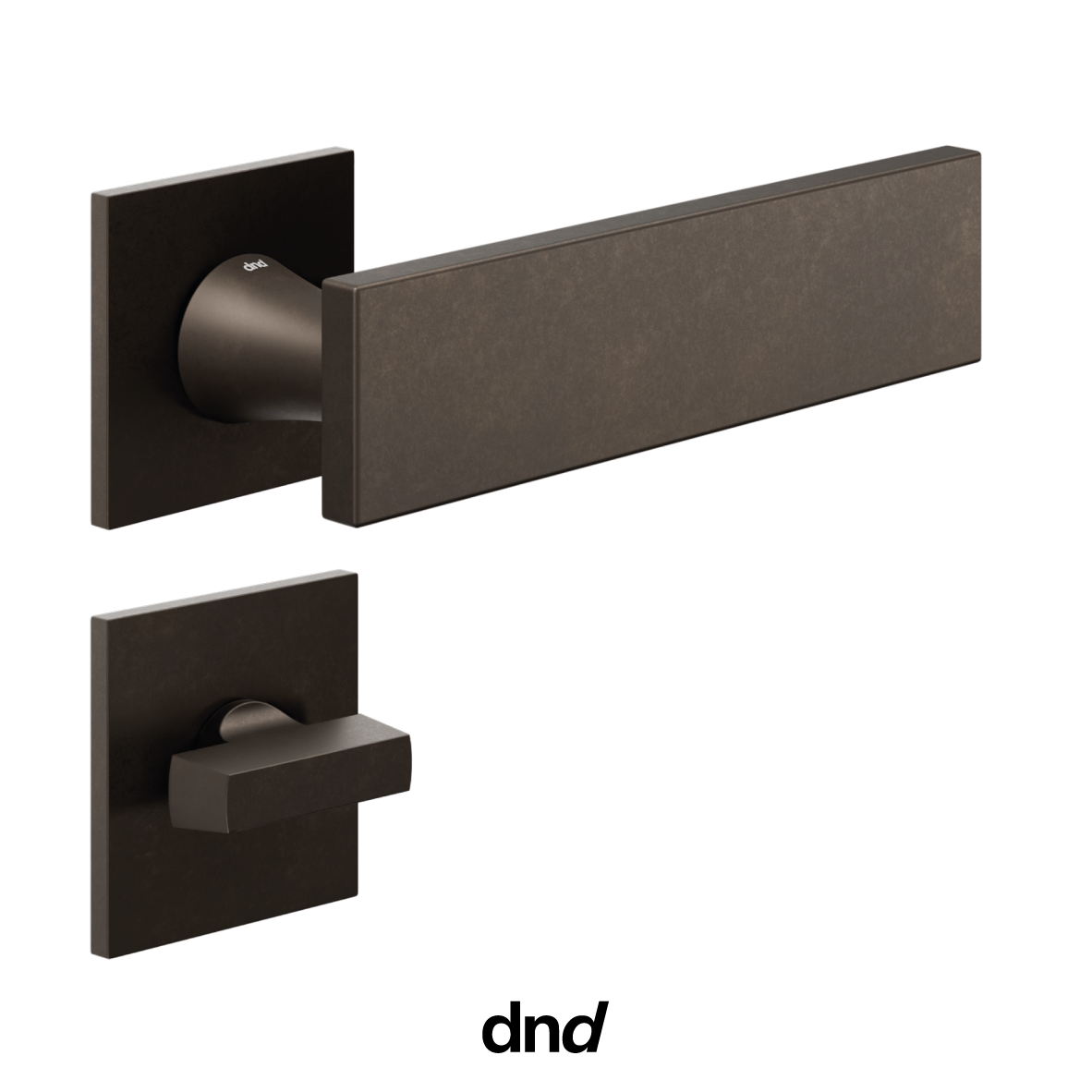 Aretè L 02 - DND Maniglia per porta interna - Imhoff Handles