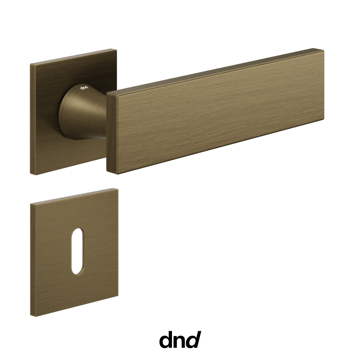 Aretè L 02 - DND Maniglia per porta interna - Imhoff Handles