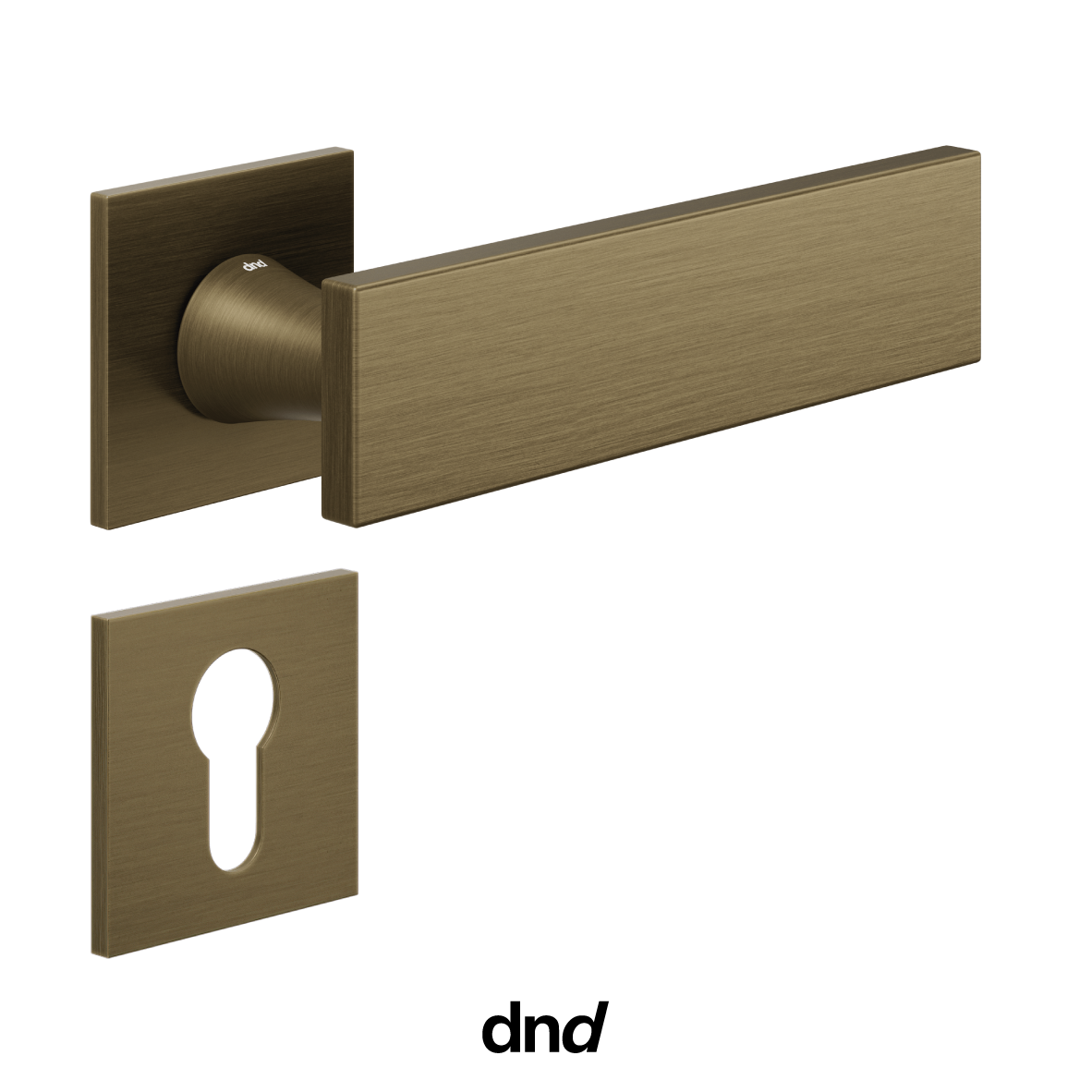 Aretè L 02 - DND Maniglia per porta interna - Imhoff Handles