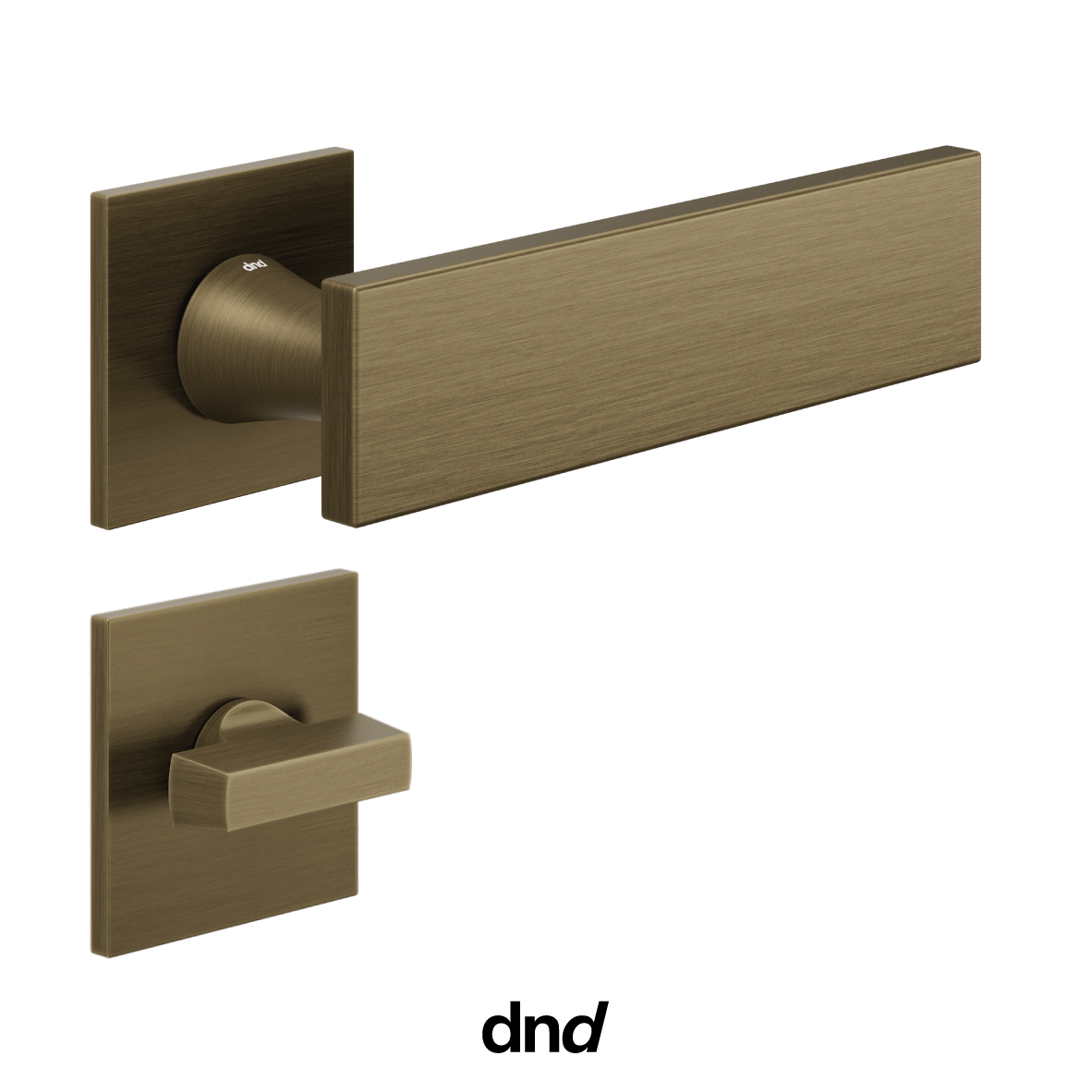 Aretè L 02 - DND Maniglia per porta interna - Imhoff Handles