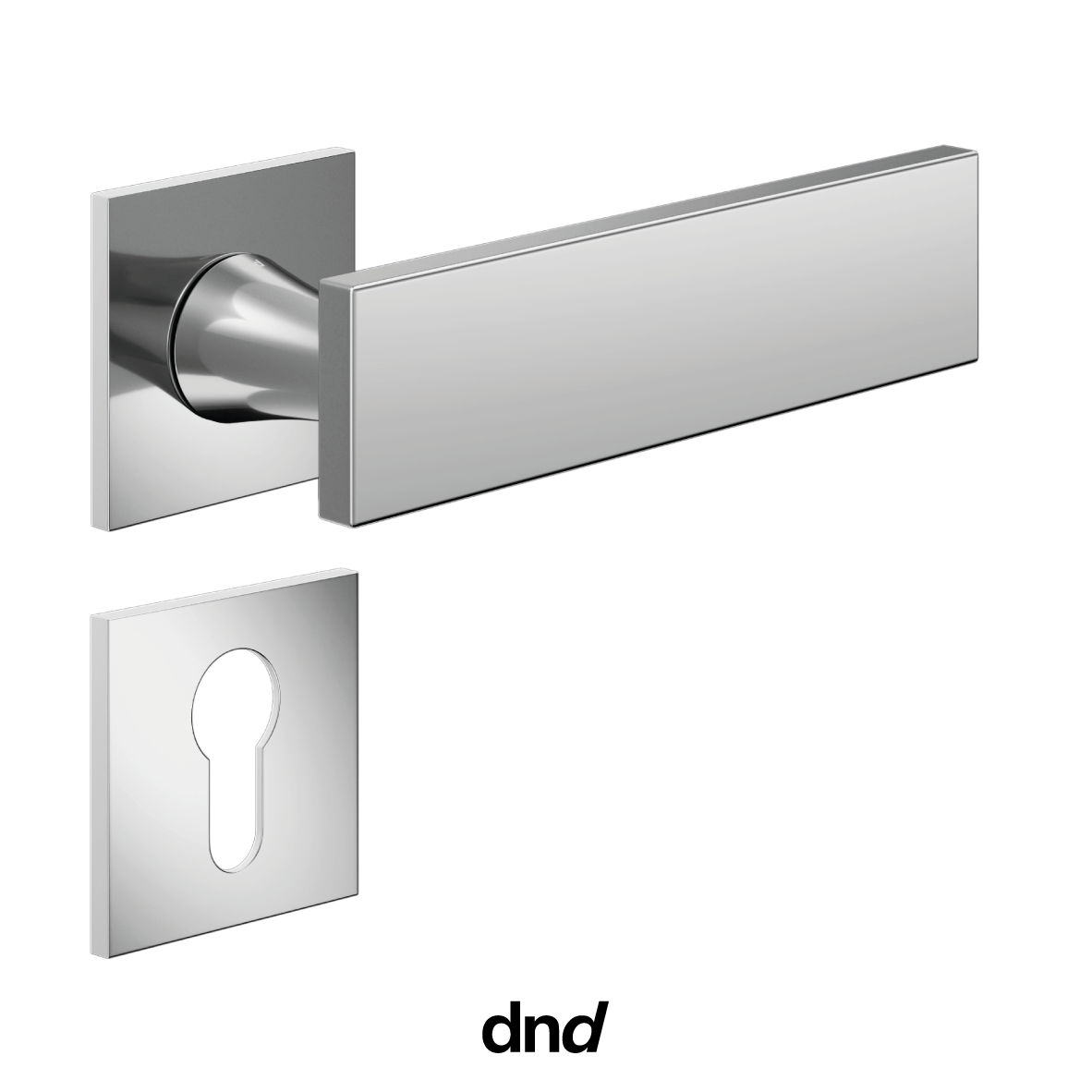 Aretè L 02 - DND Maniglia per porta interna - Imhoff Handles