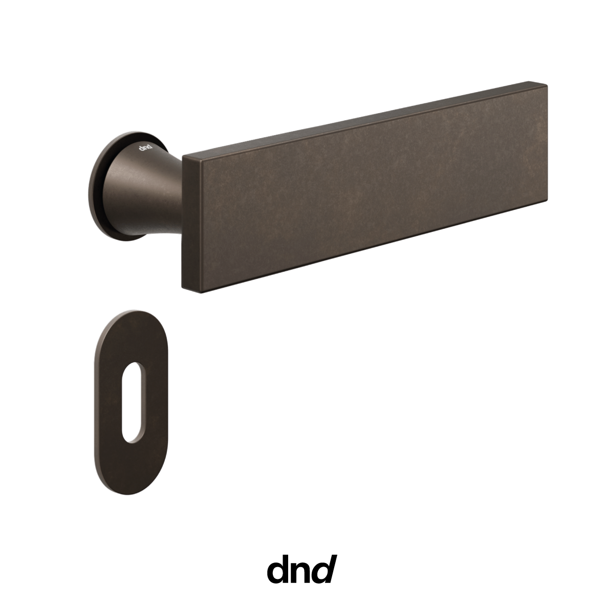 Aretè L - DND Maniglia per porta interna - Imhoff Handles