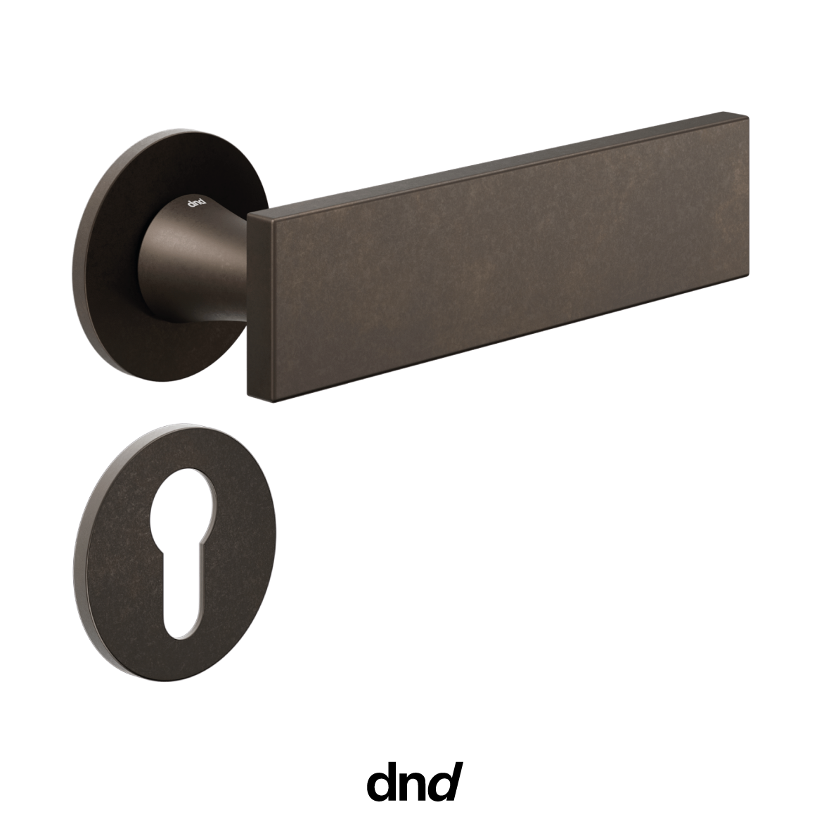 Aretè L - DND Maniglia per porta interna - Imhoff Handles
