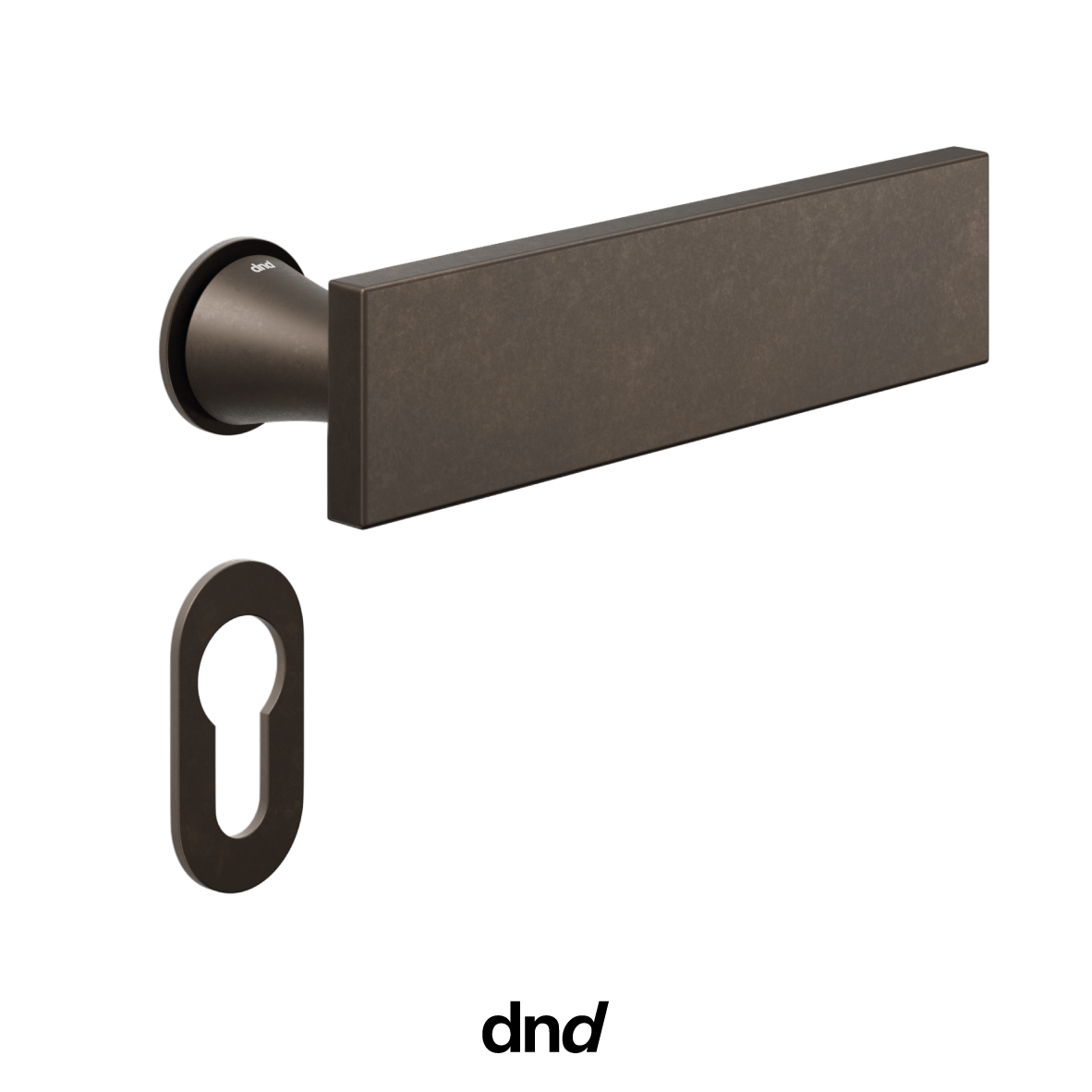 Aretè L - DND Maniglia per porta interna - Imhoff Handles