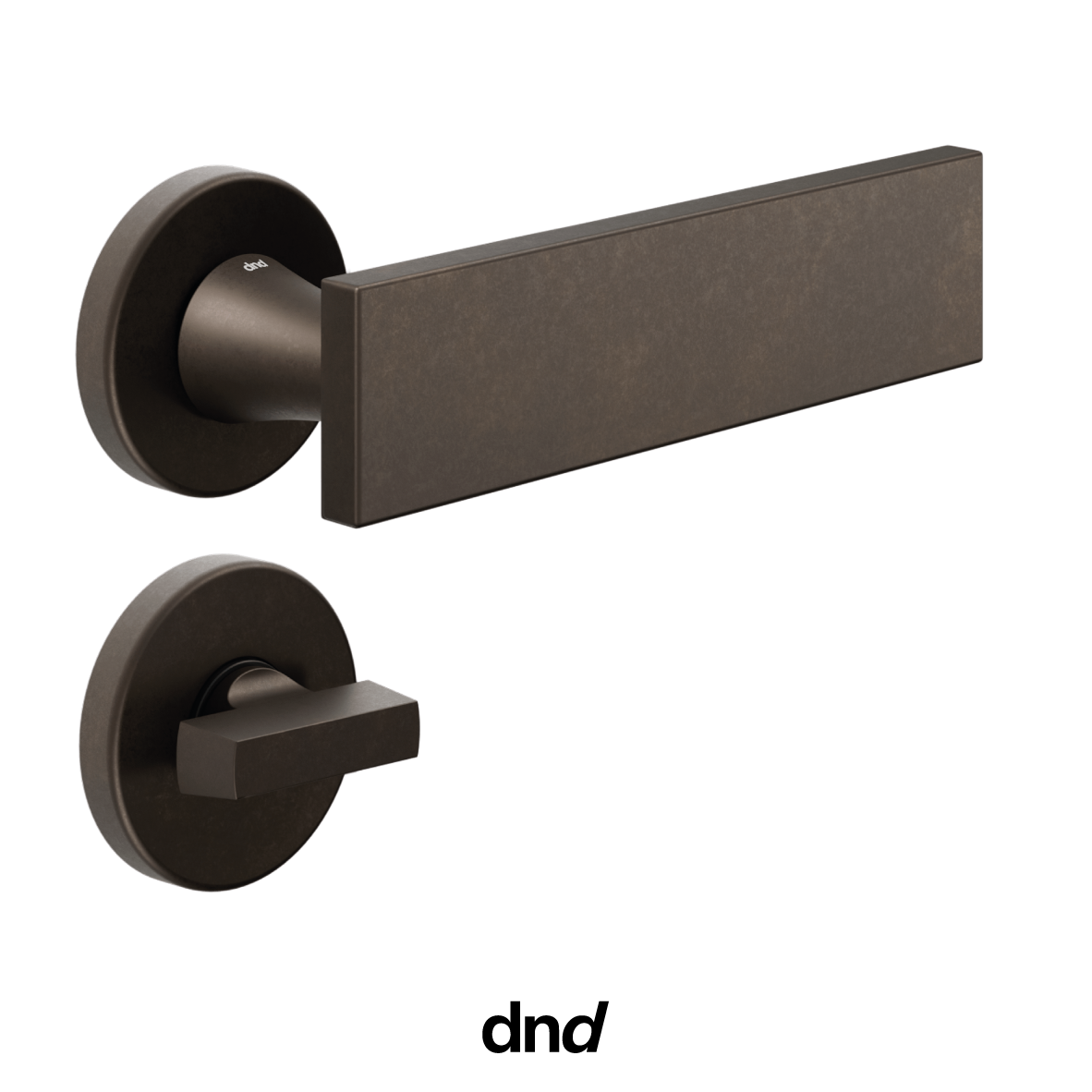 Aretè L - DND Maniglia per porta interna - Imhoff Handles