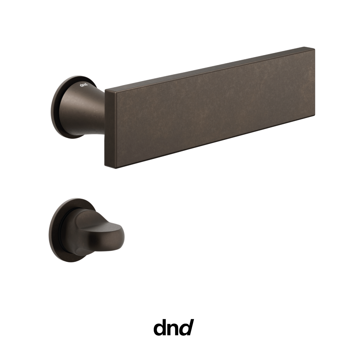 Aretè L - DND Maniglia per porta interna - Imhoff Handles