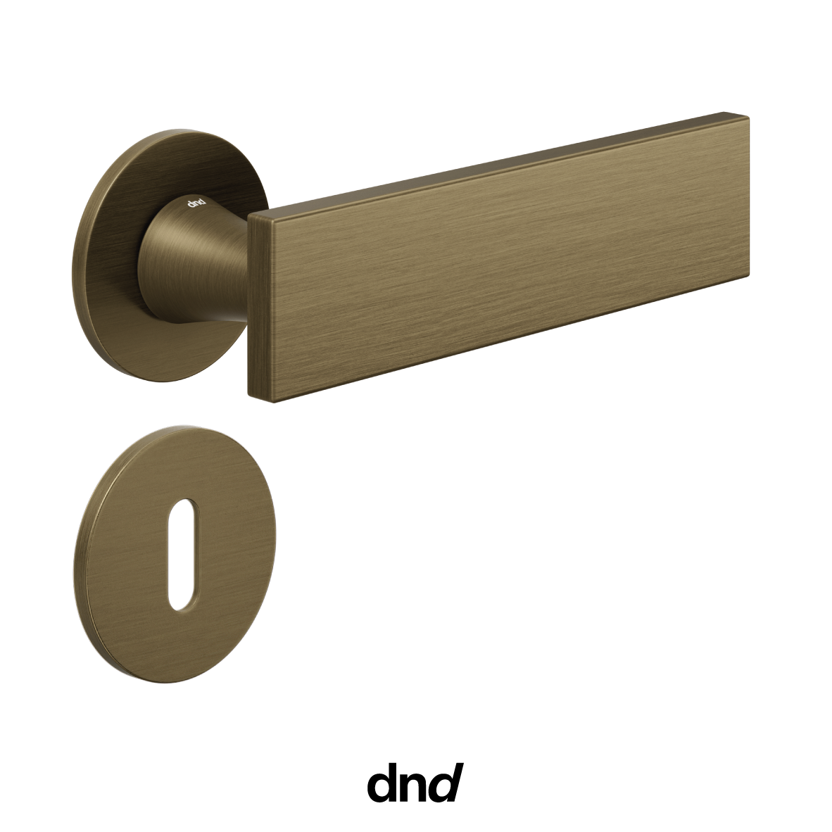 Aretè L - DND Maniglia per porta interna - Imhoff Handles