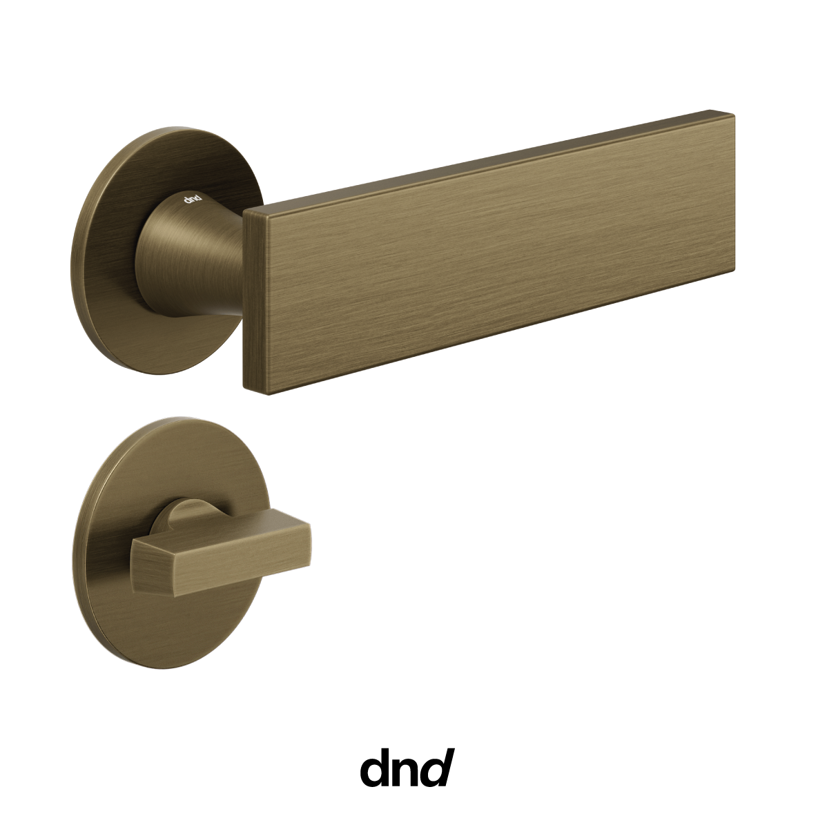 Aretè L - DND Maniglia per porta interna - Imhoff Handles