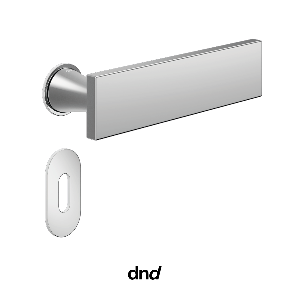 Aretè L - DND Maniglia per porta interna - Imhoff Handles