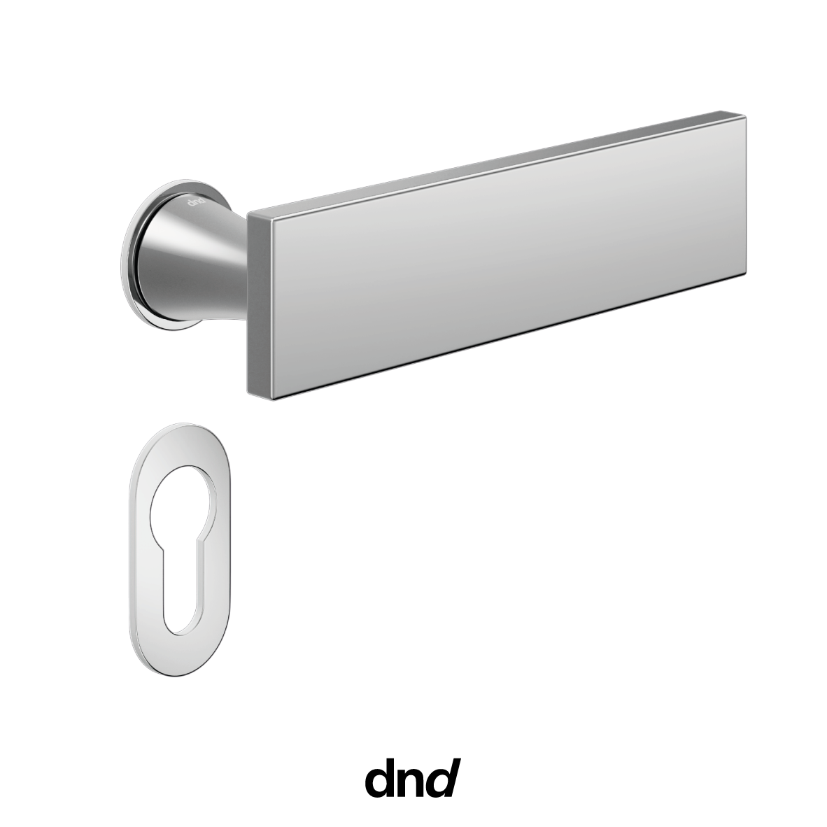 Aretè L - DND Maniglia per porta interna - Imhoff Handles