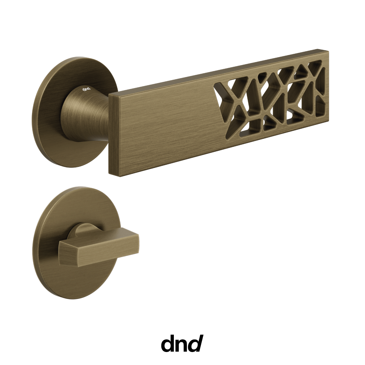 Aretè - DND Maniglia per porta interna - Imhoff Handles