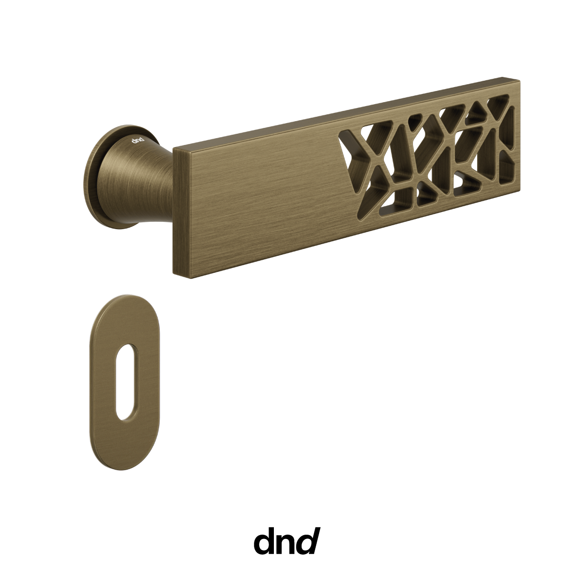 Aretè - DND Maniglia per porta interna - Imhoff Handles