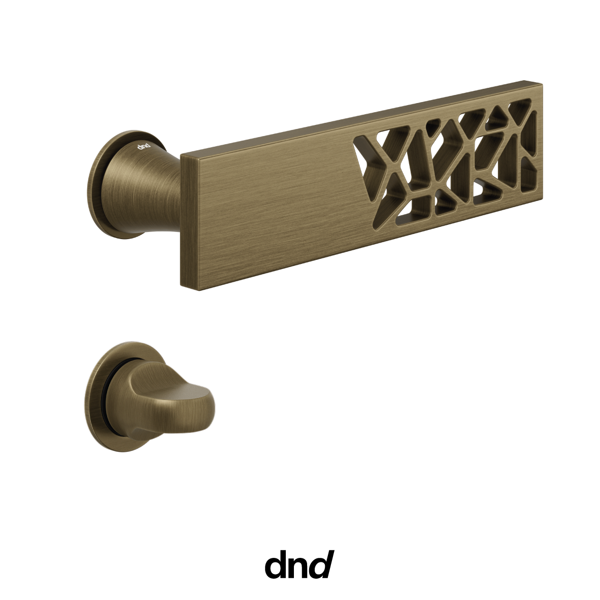 Aretè - DND Maniglia per porta interna - Imhoff Handles