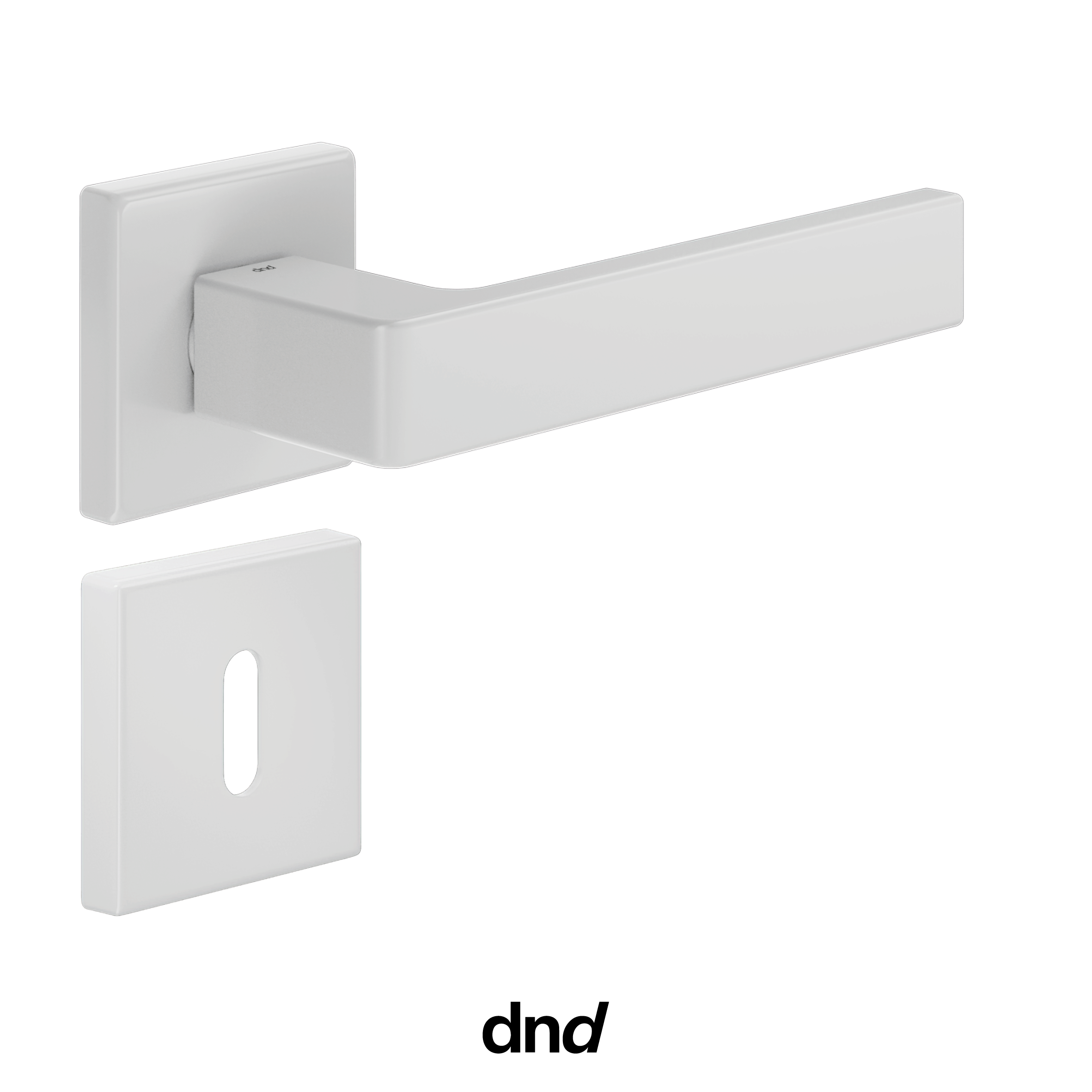 Quattro 02 - DND Maniglia per porta interna - Imhoff Handles
