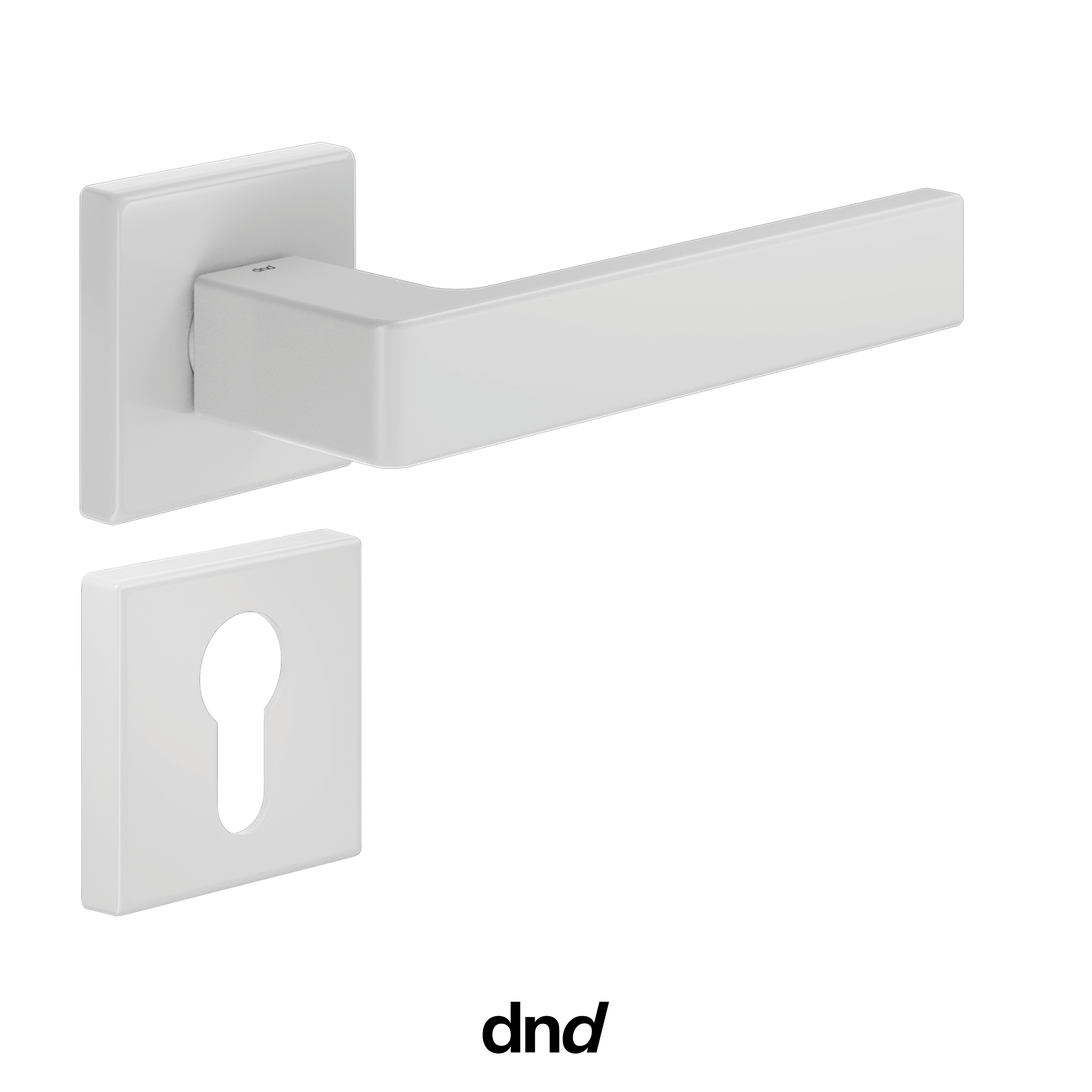 Quattro 02 - DND Maniglia per porta interna - Imhoff Handles