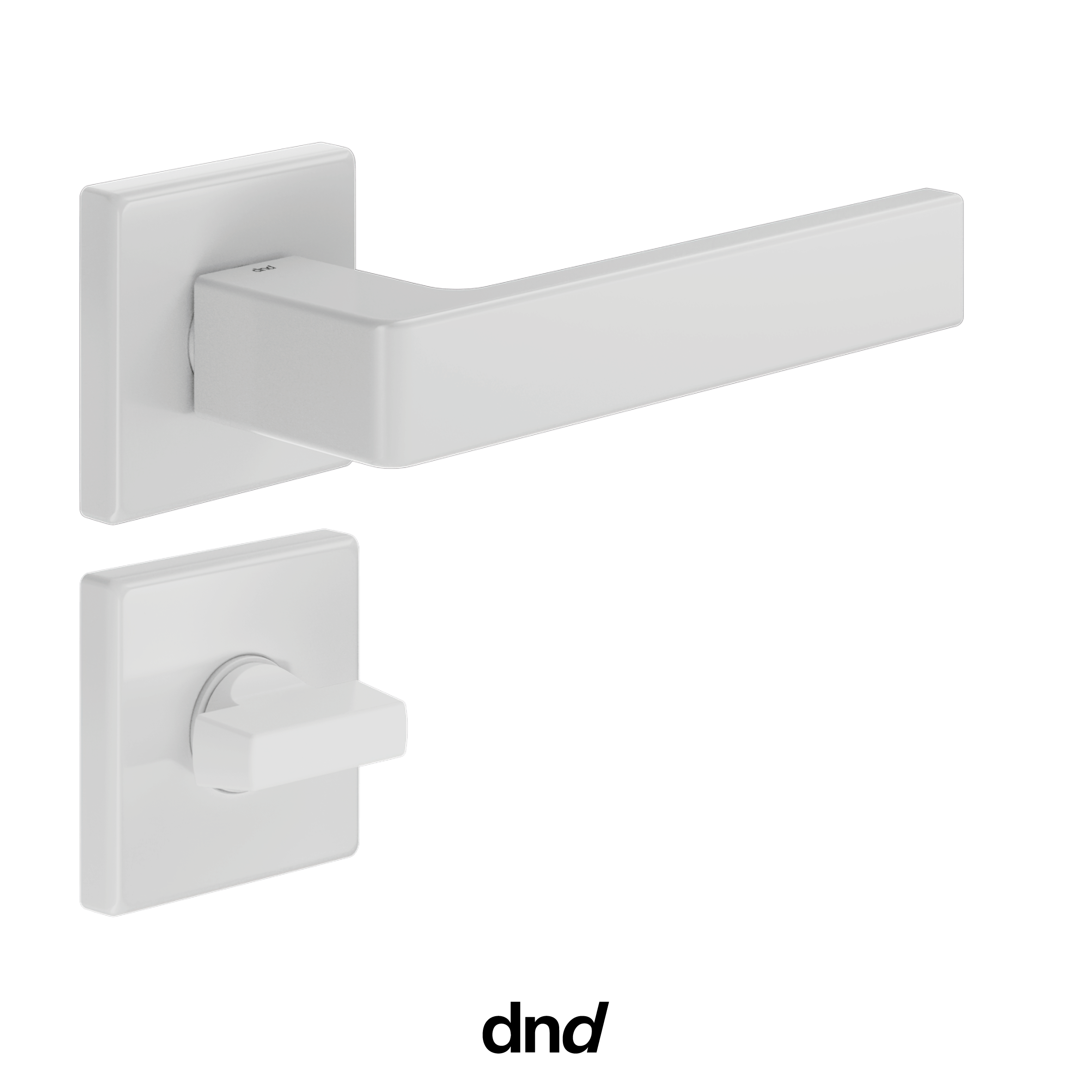 Quattro 02 - DND Maniglia per porta interna - Imhoff Handles