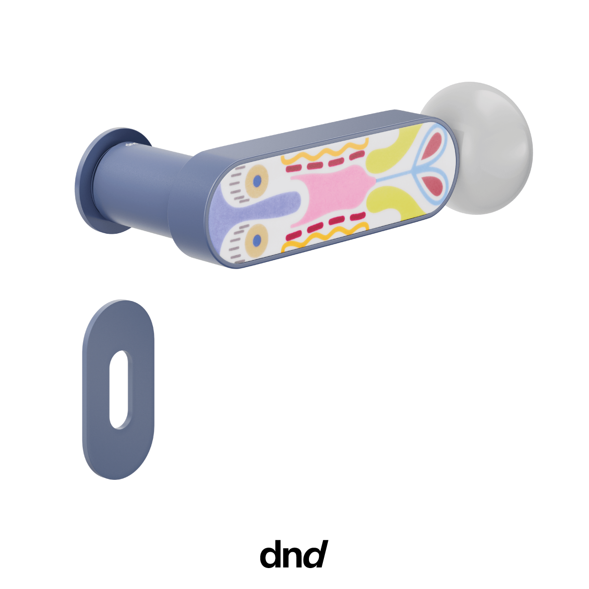 Crisalide - DND Maniglia per porta interna - Imhoff Handles