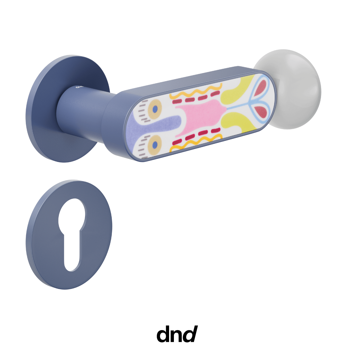 Crisalide - DND Maniglia per porta interna - Imhoff Handles