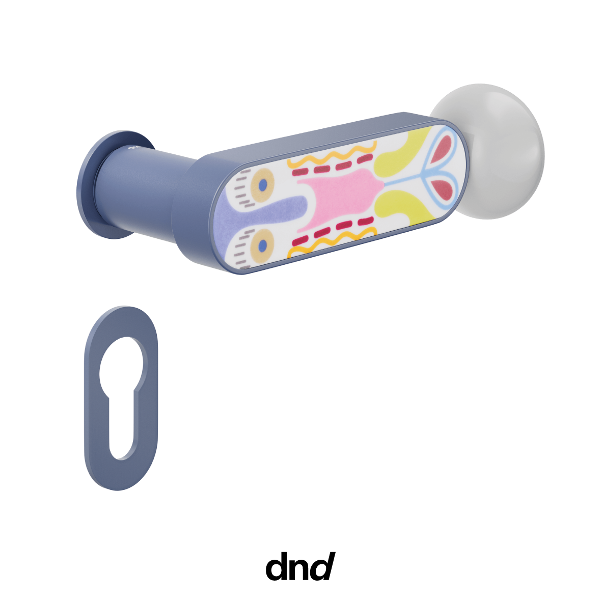 Crisalide - DND Maniglia per porta interna - Imhoff Handles