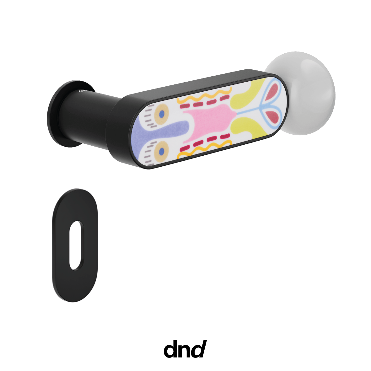 Crisalide - DND Maniglia per porta interna - Imhoff Handles