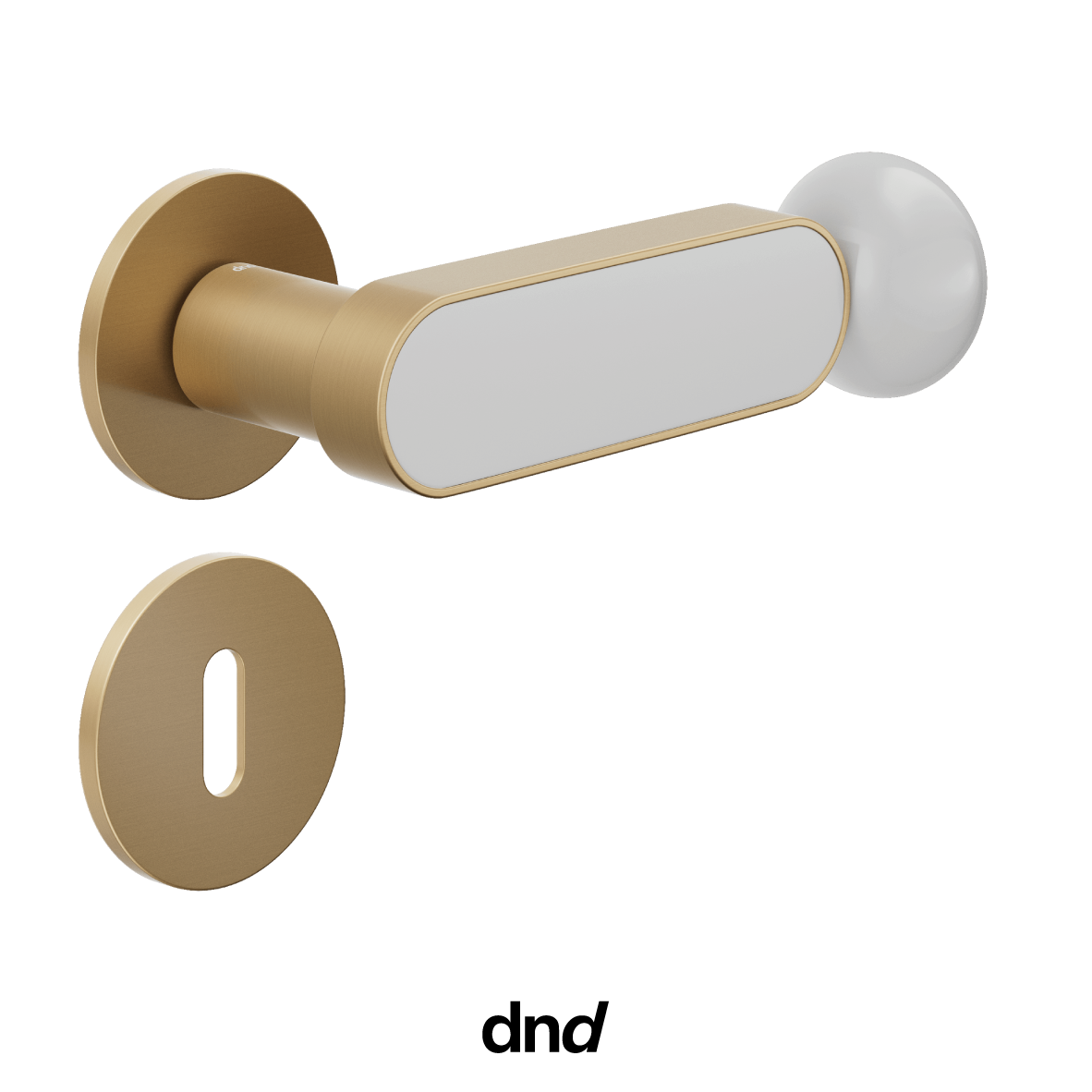 Crisalide - DND Maniglia per porta interna - Imhoff Handles