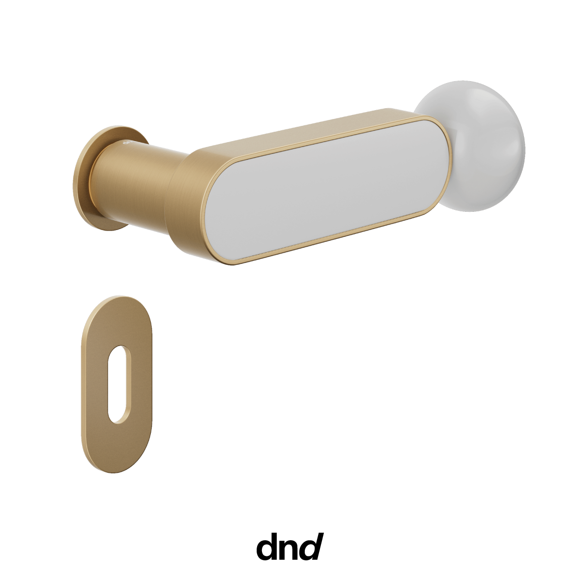 Crisalide - DND Maniglia per porta interna - Imhoff Handles