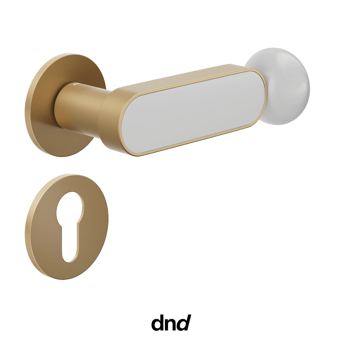 Crisalide - DND Maniglia per porta interna - Imhoff Handles