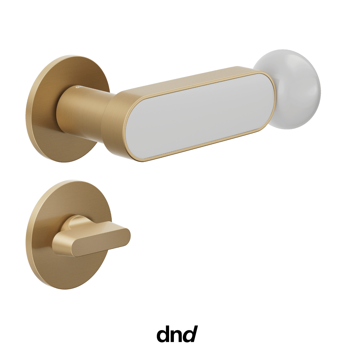 Crisalide - DND Maniglia per porta interna - Imhoff Handles