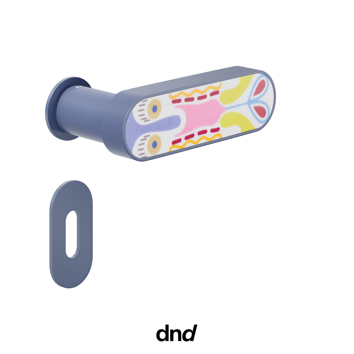 Crisalide mini - DND Maniglia per porta interna - Imhoff Handles