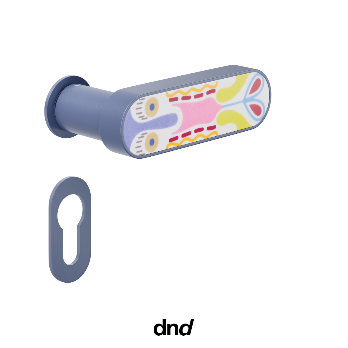 Crisalide mini - DND Maniglia per porta interna - Imhoff Handles