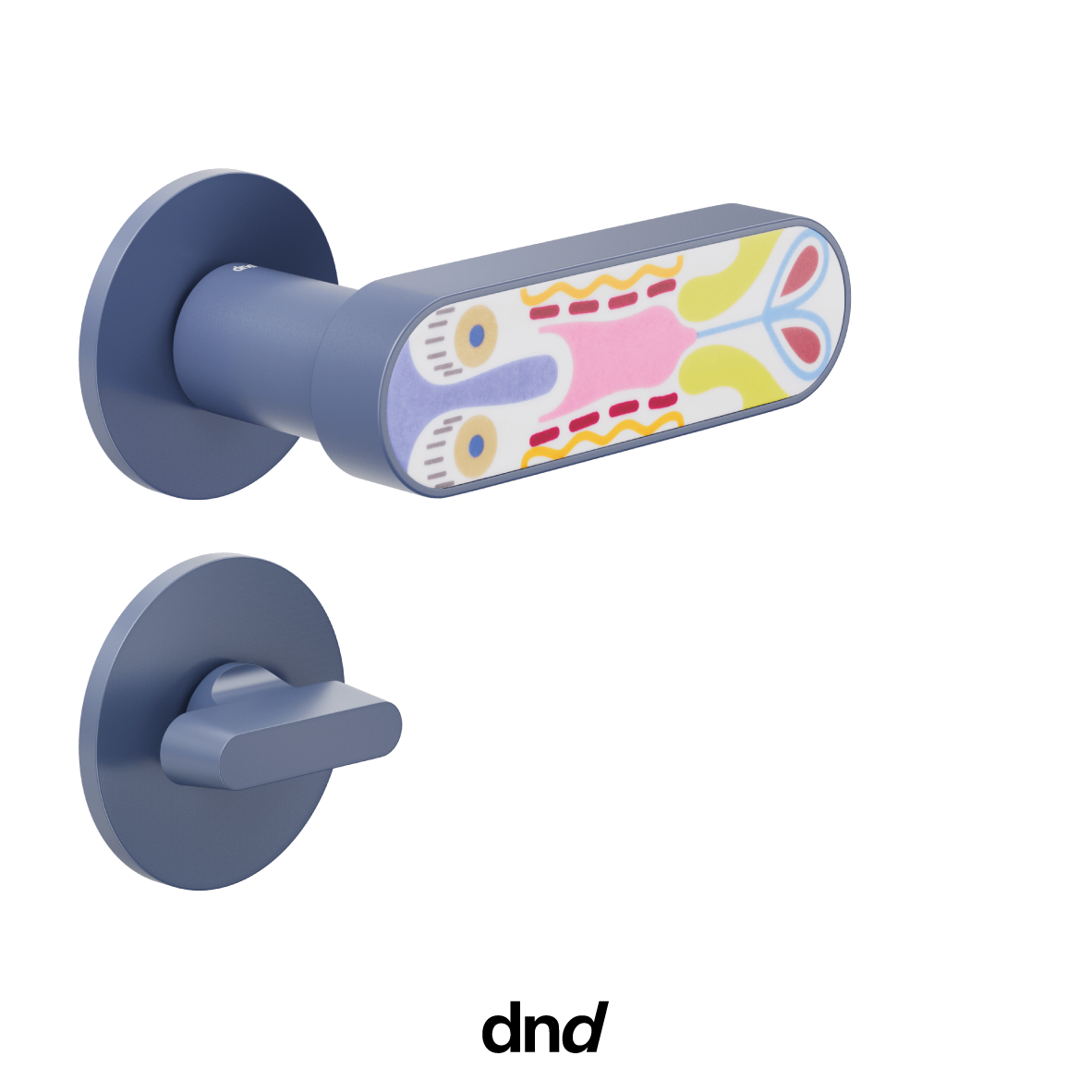 Crisalide mini - DND Maniglia per porta interna - Imhoff Handles