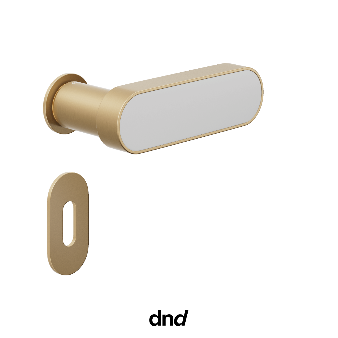 Crisalide mini - DND Maniglia per porta interna - Imhoff Handles